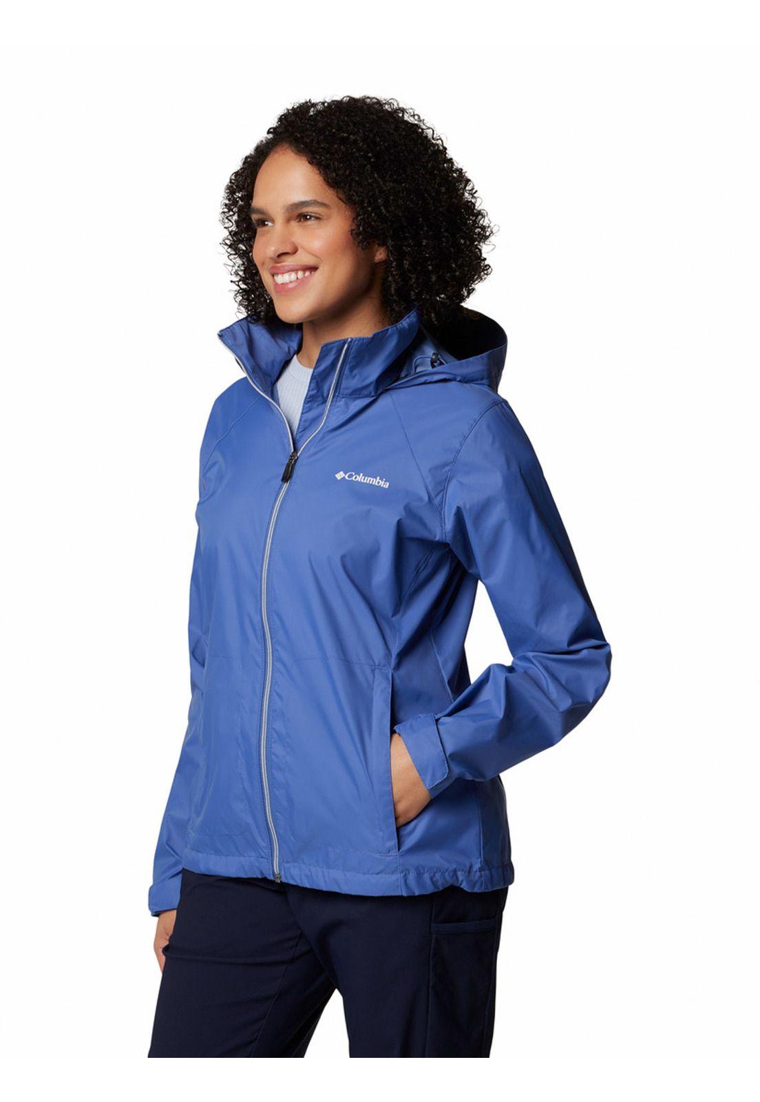 Cortaviento Mujer Switchback III Azul-1