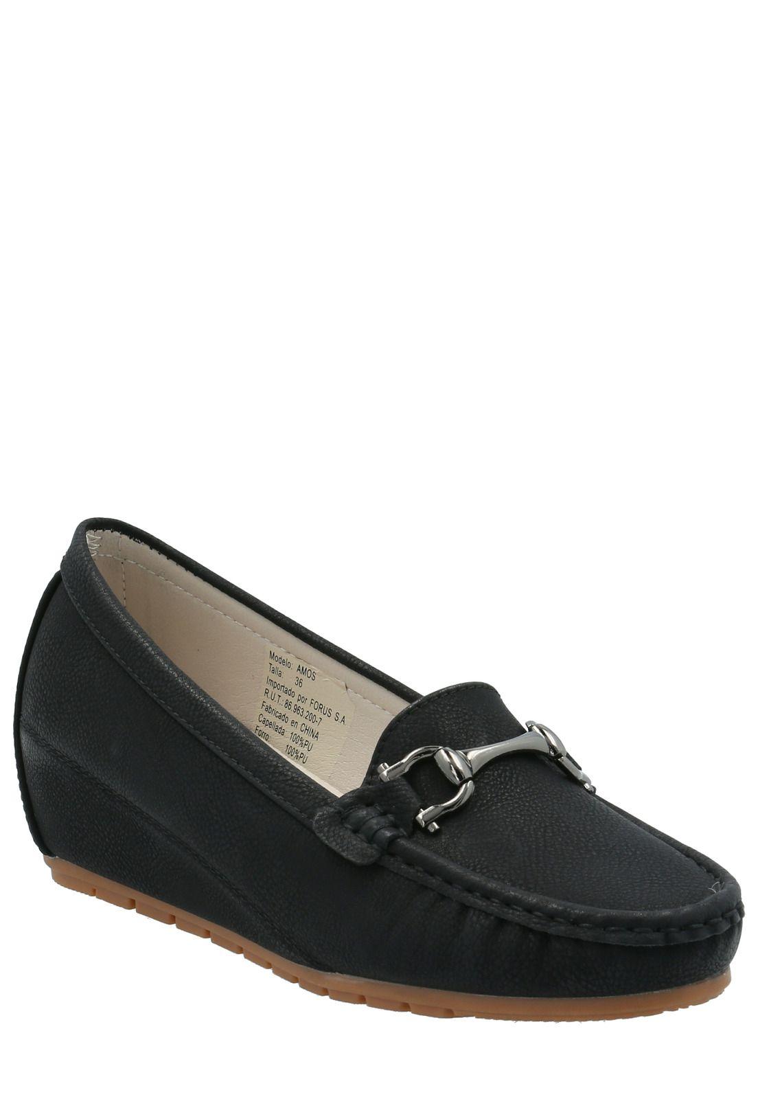 Zapato Mujer Amos Negro -0