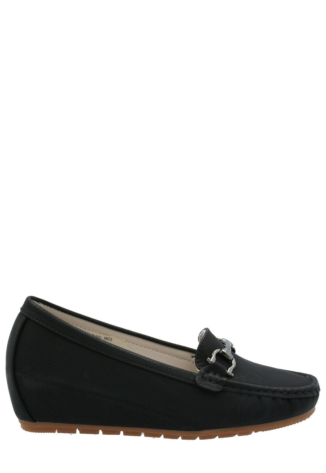 Zapato Mujer Amos Negro -1