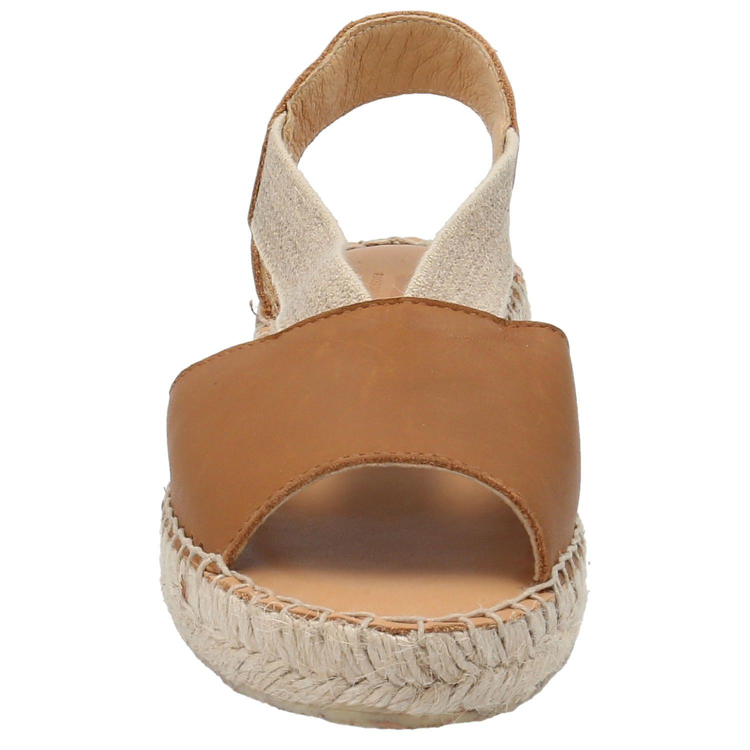 Sandalia Mujer Tete Café Claro-2