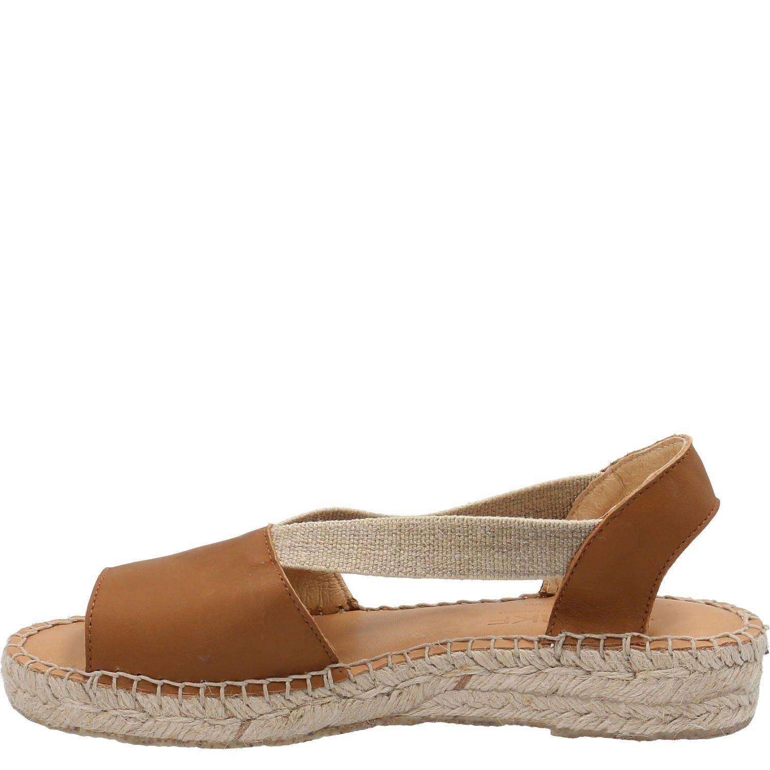 Sandalia Mujer Tete Café Claro-4