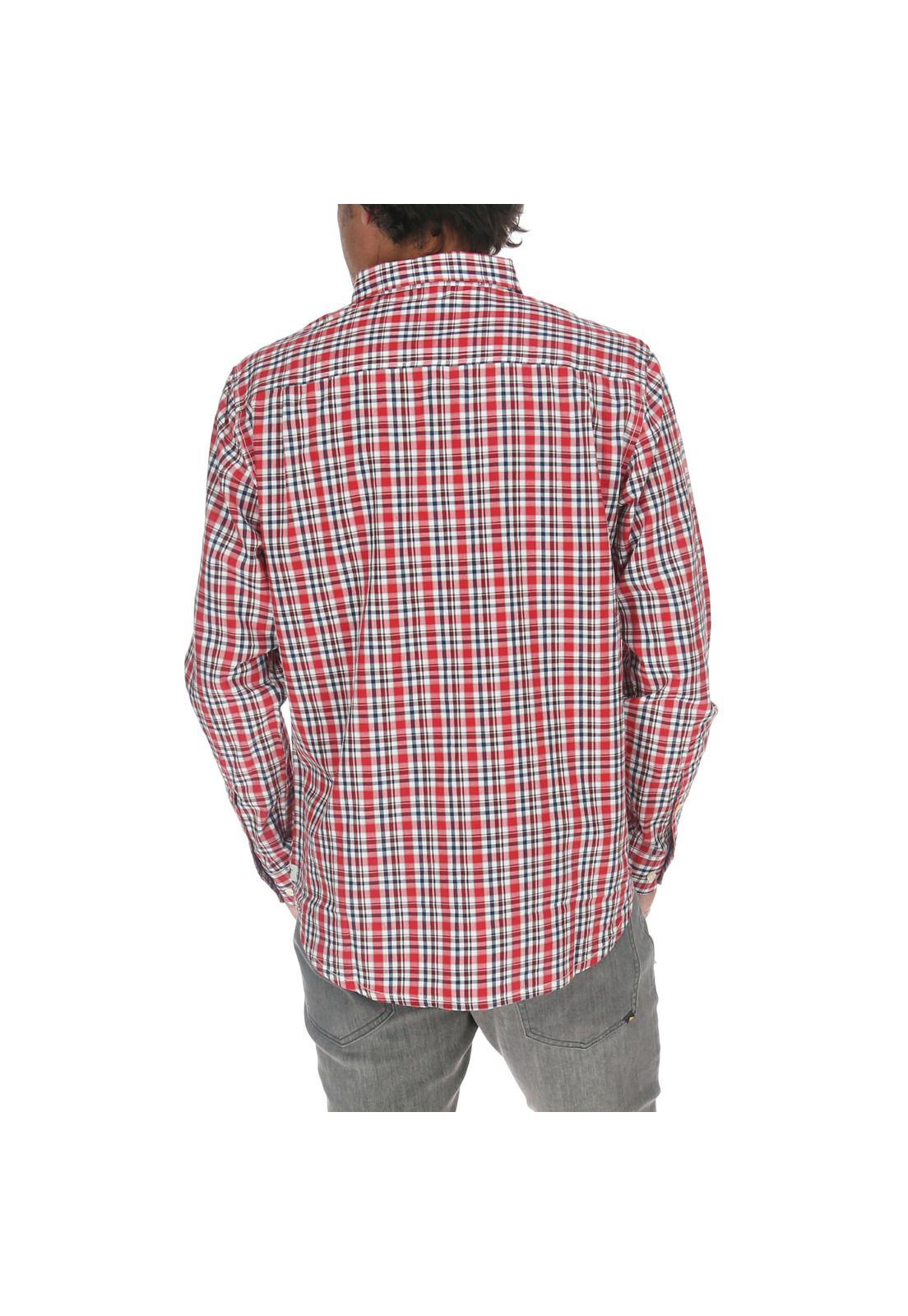 Camisa M/L Hombre Plaid L/S Shirt Multi-2
