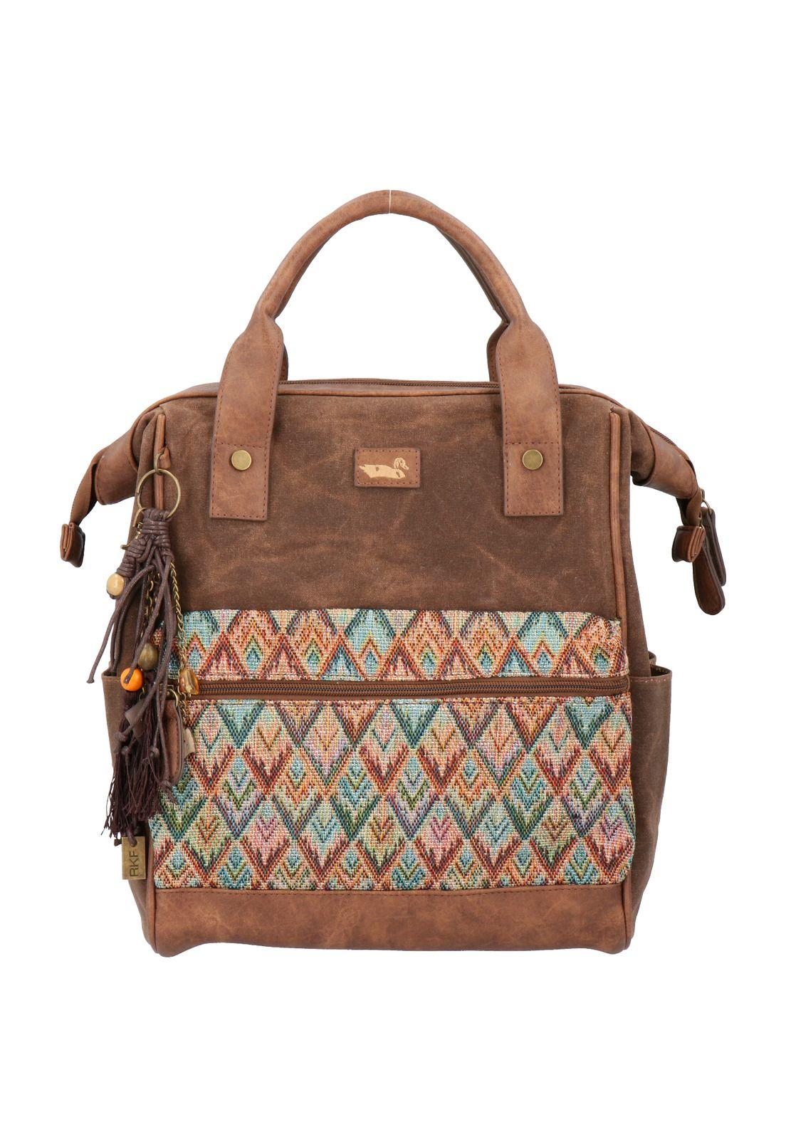 Mochila Mujer Lorenza Back Café-0