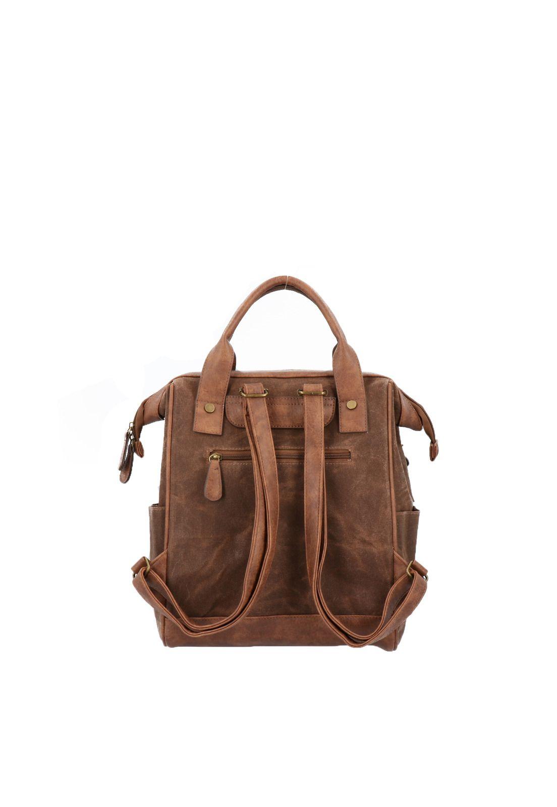Mochila Mujer Lorenza Back Café-3