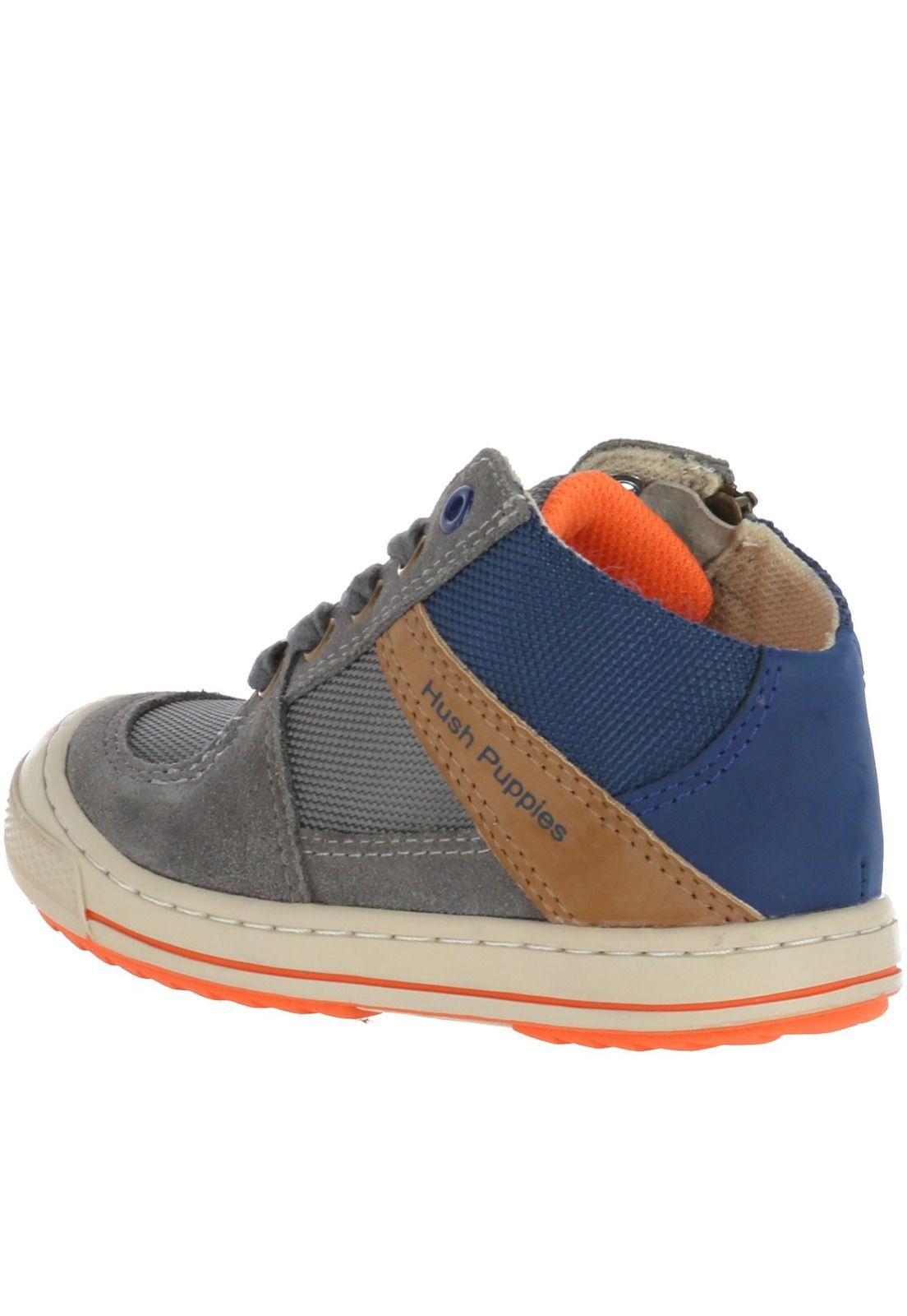 Zapatilla Cuero Tyler Gris-4