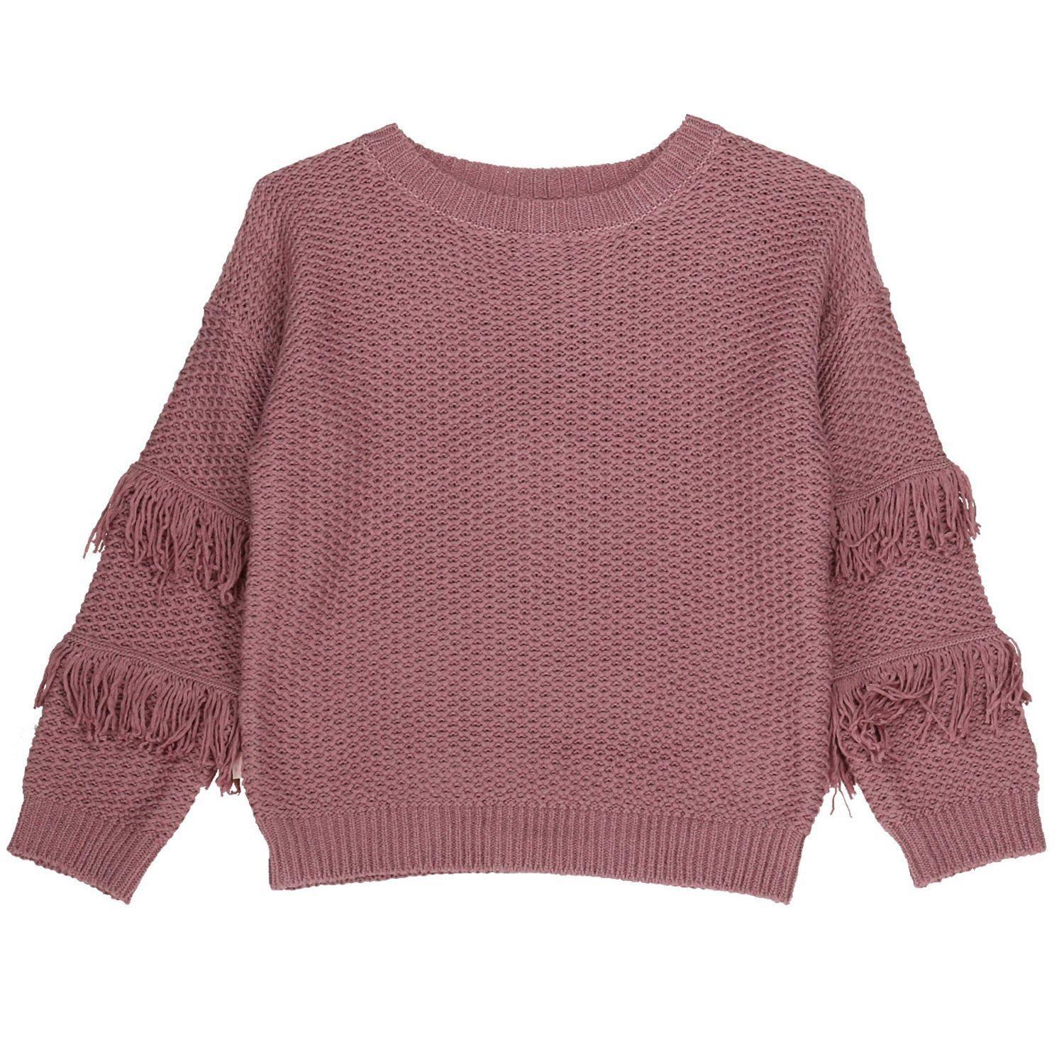 Sweater Flecos Morado-0