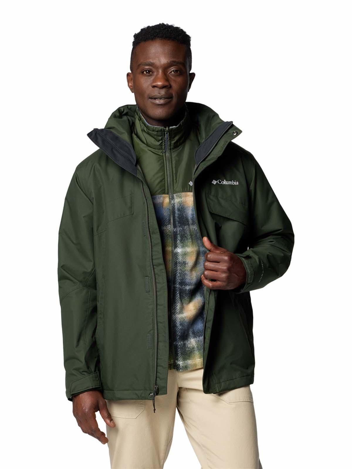 Parka imperm Hombre Bugaboo Iii Fleece Verde-4