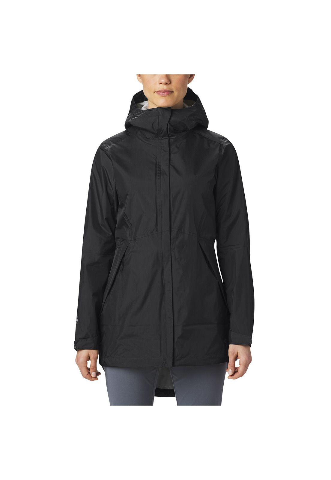 Cortaviento Mujer Acadia Negro-0