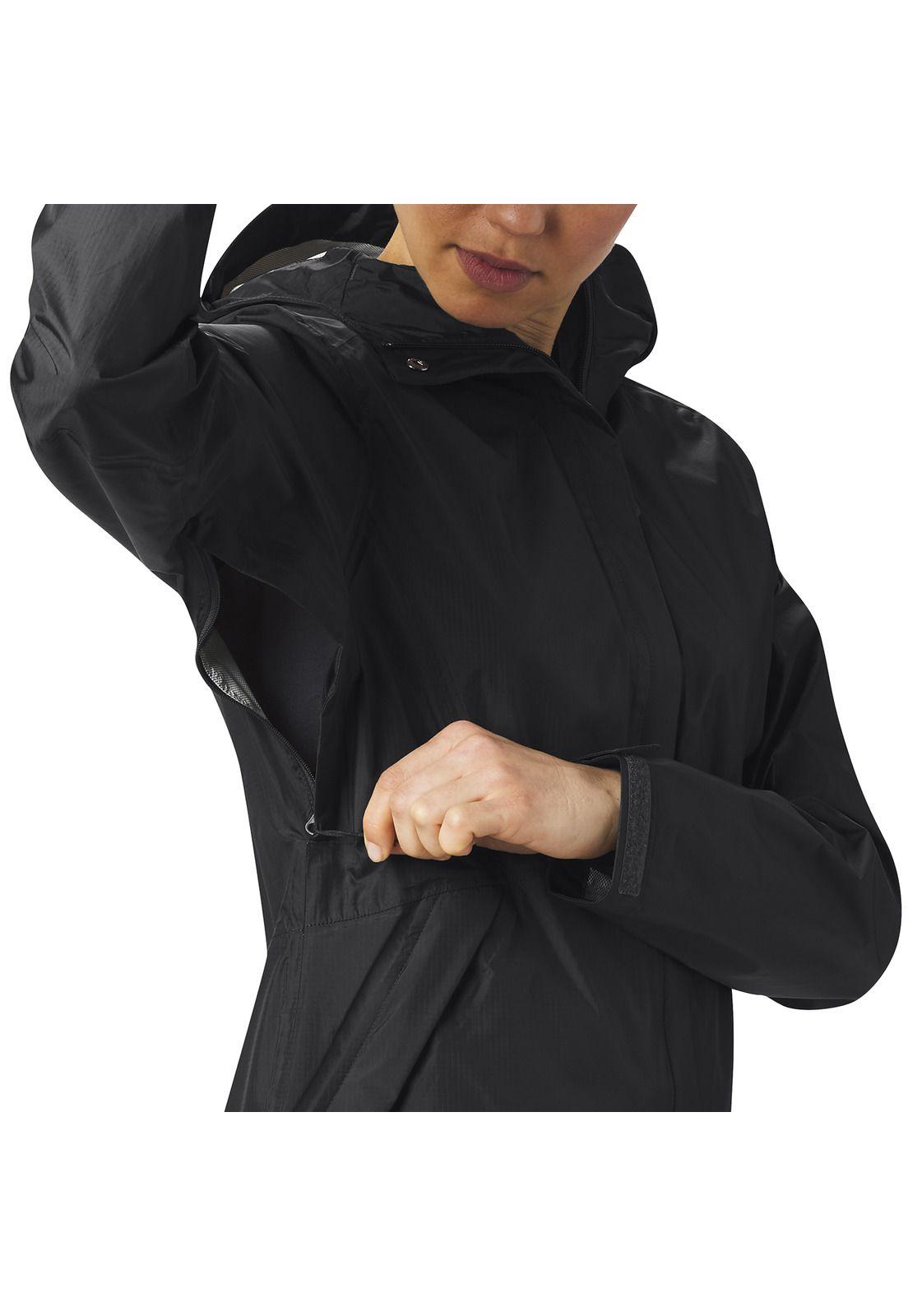 Cortaviento Mujer Acadia Negro-2