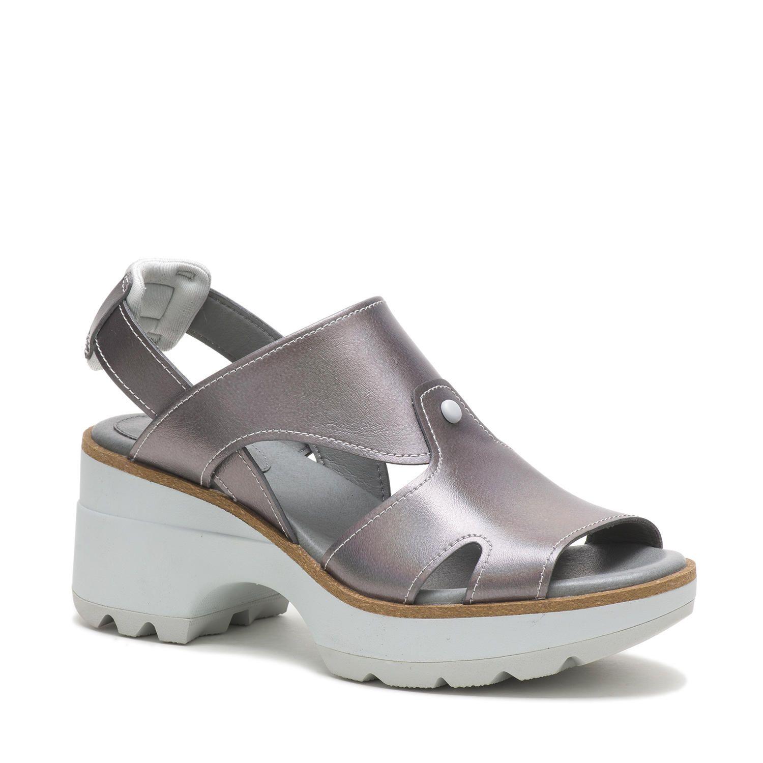 Sandalia Carina Plateado Mujer-0