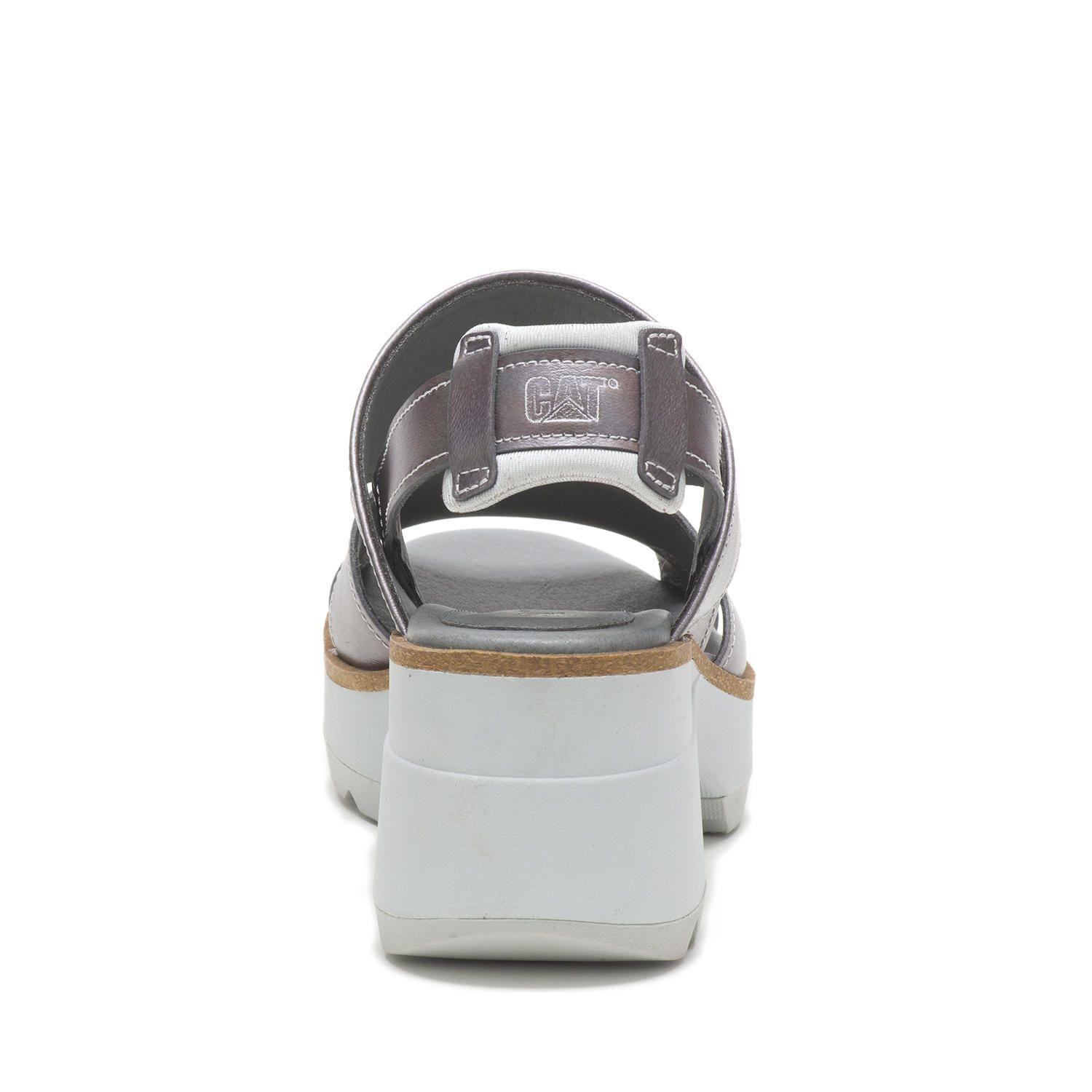 Sandalia Carina Plateado Mujer-4