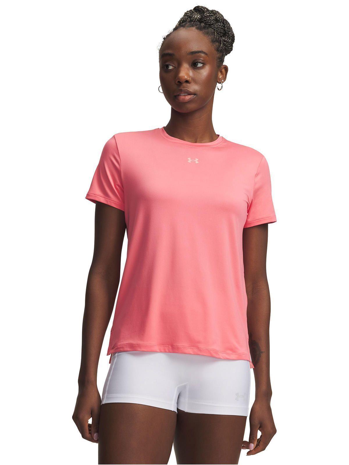 Polera M/C UA Vanish Rosado Mujer-0