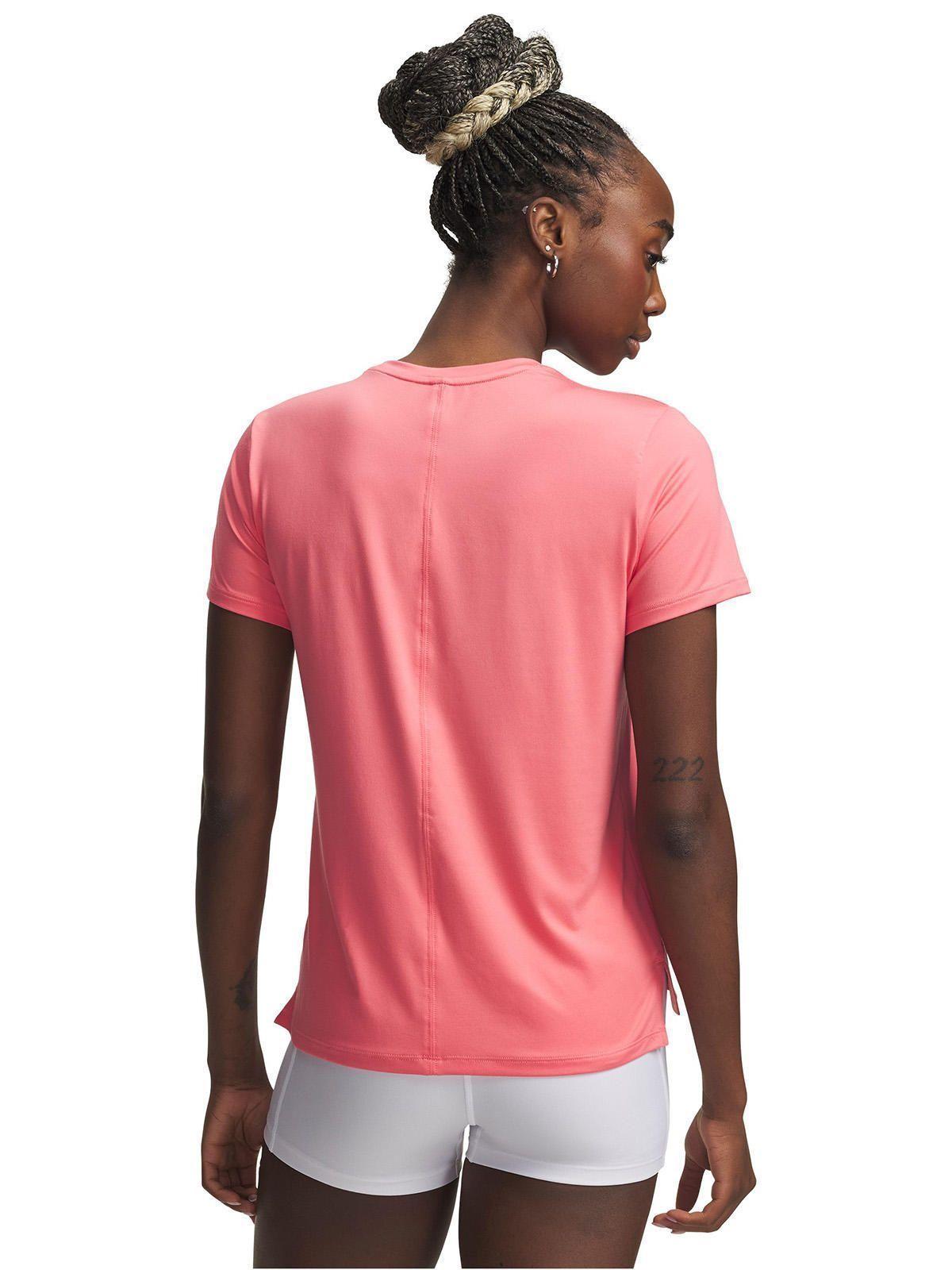 Polera M/C UA Vanish Rosado Mujer-1