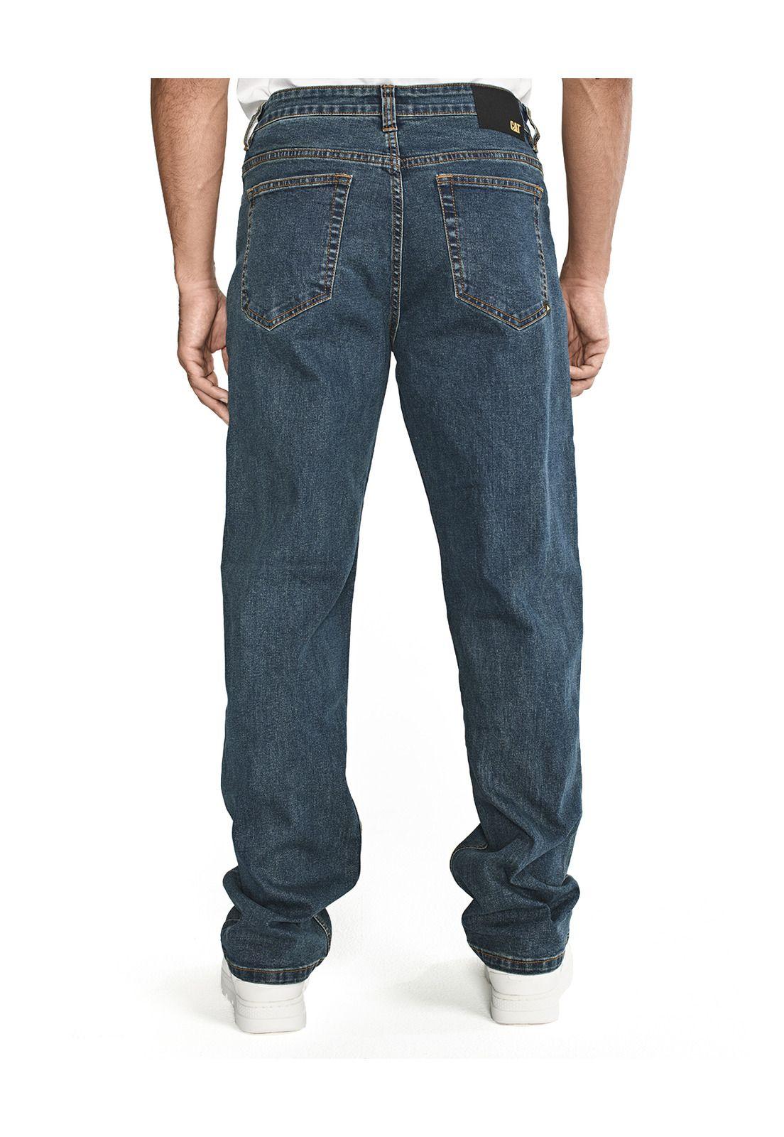 Jeans Triblend Casual Stretch Den Azul Hombre-7