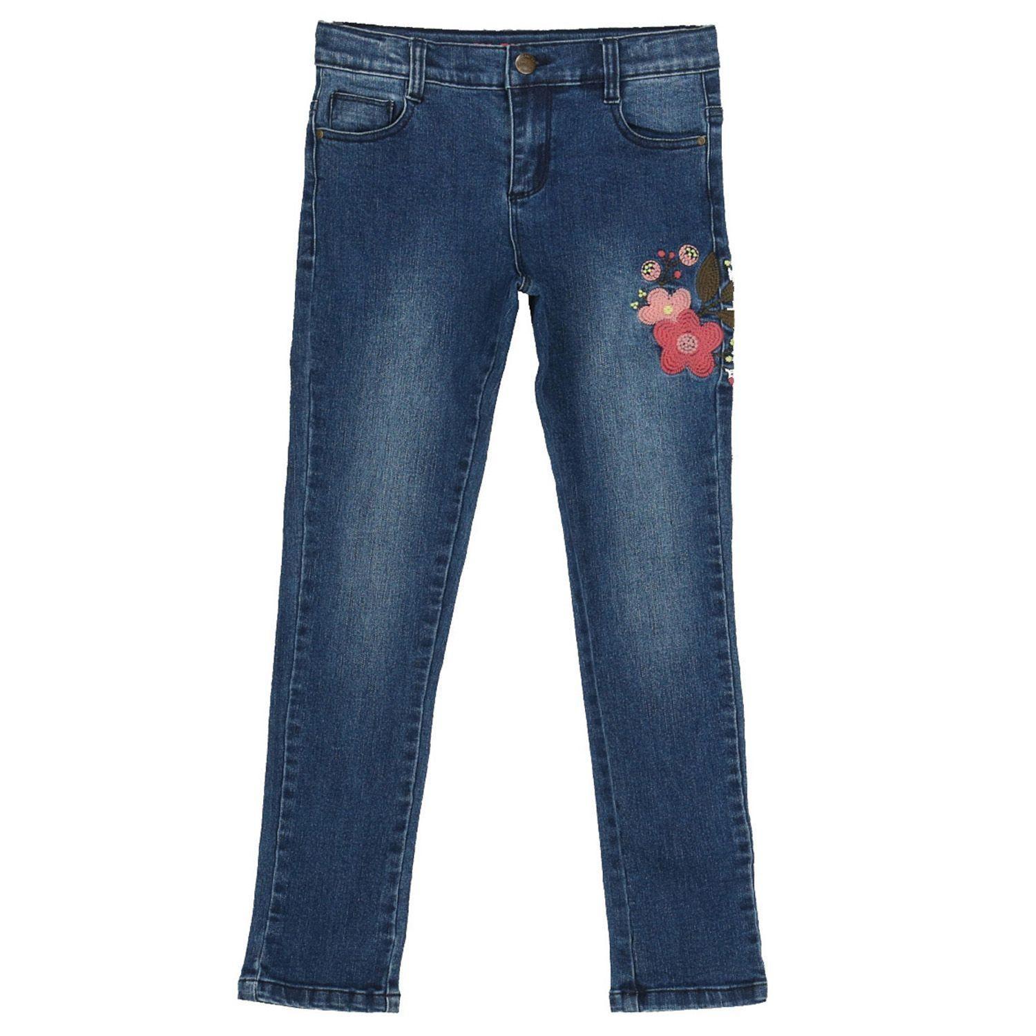 Jeans Bordado Denim-0