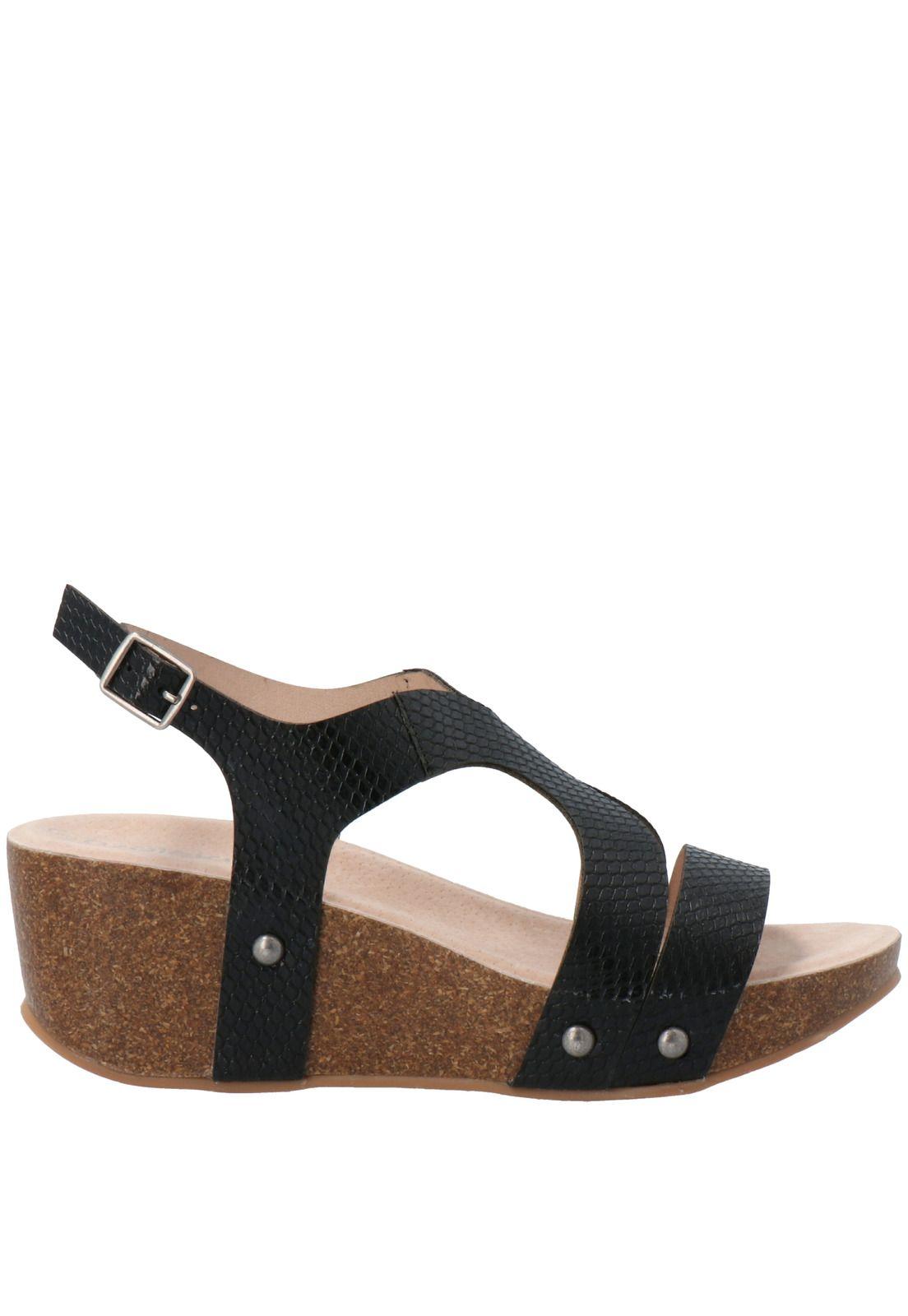 Sandalia Mujer Tepo Negro-1