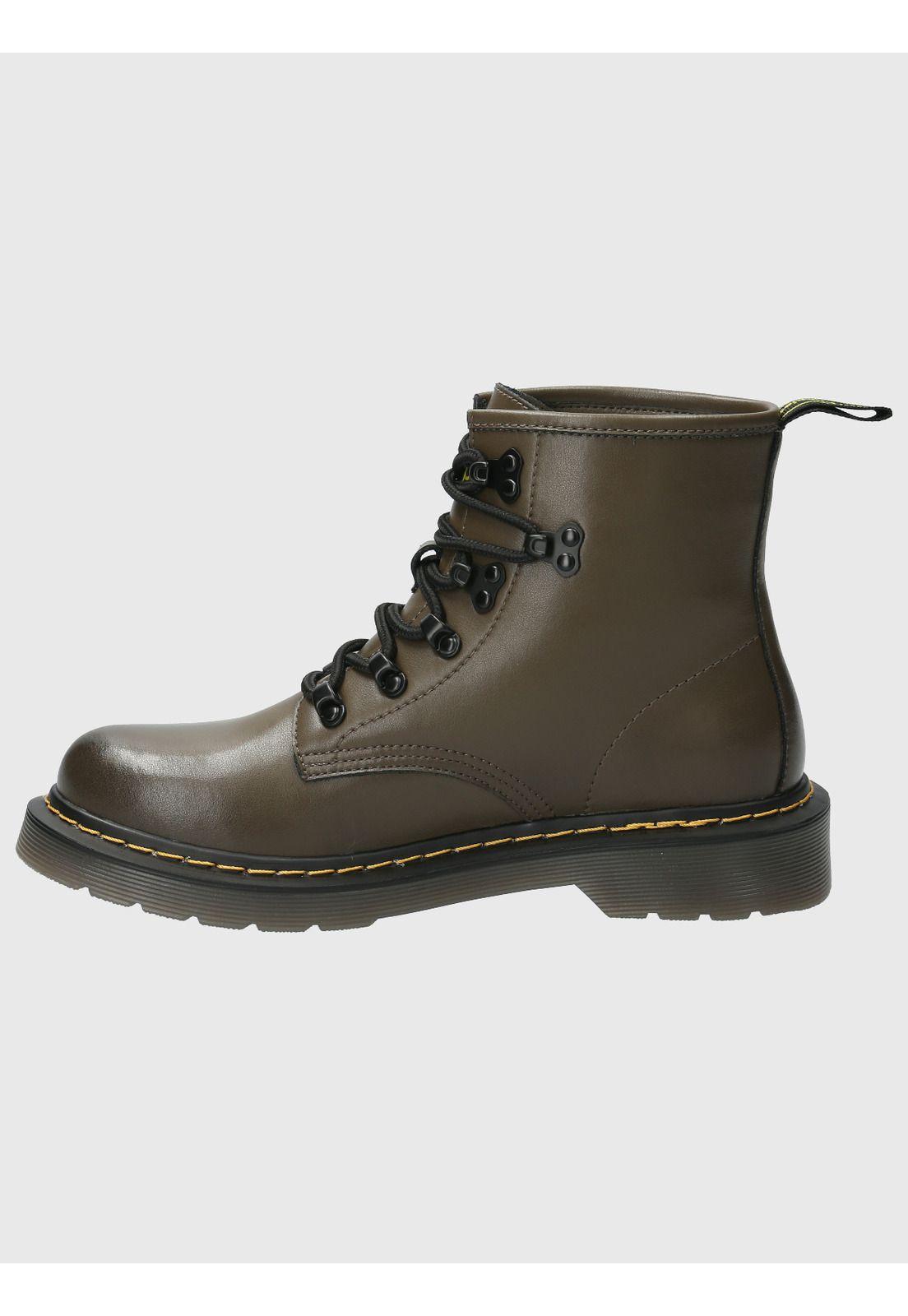 Botin Cuero Mujer Nydia Verde-5