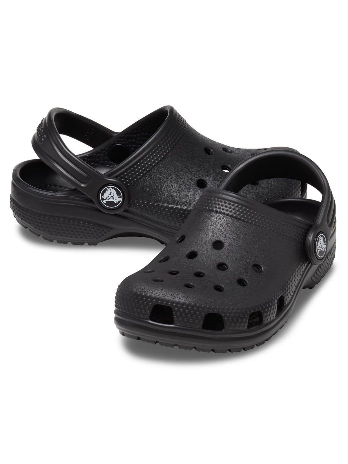 Zueco Crocs Niño Classic Clog K Negro-3