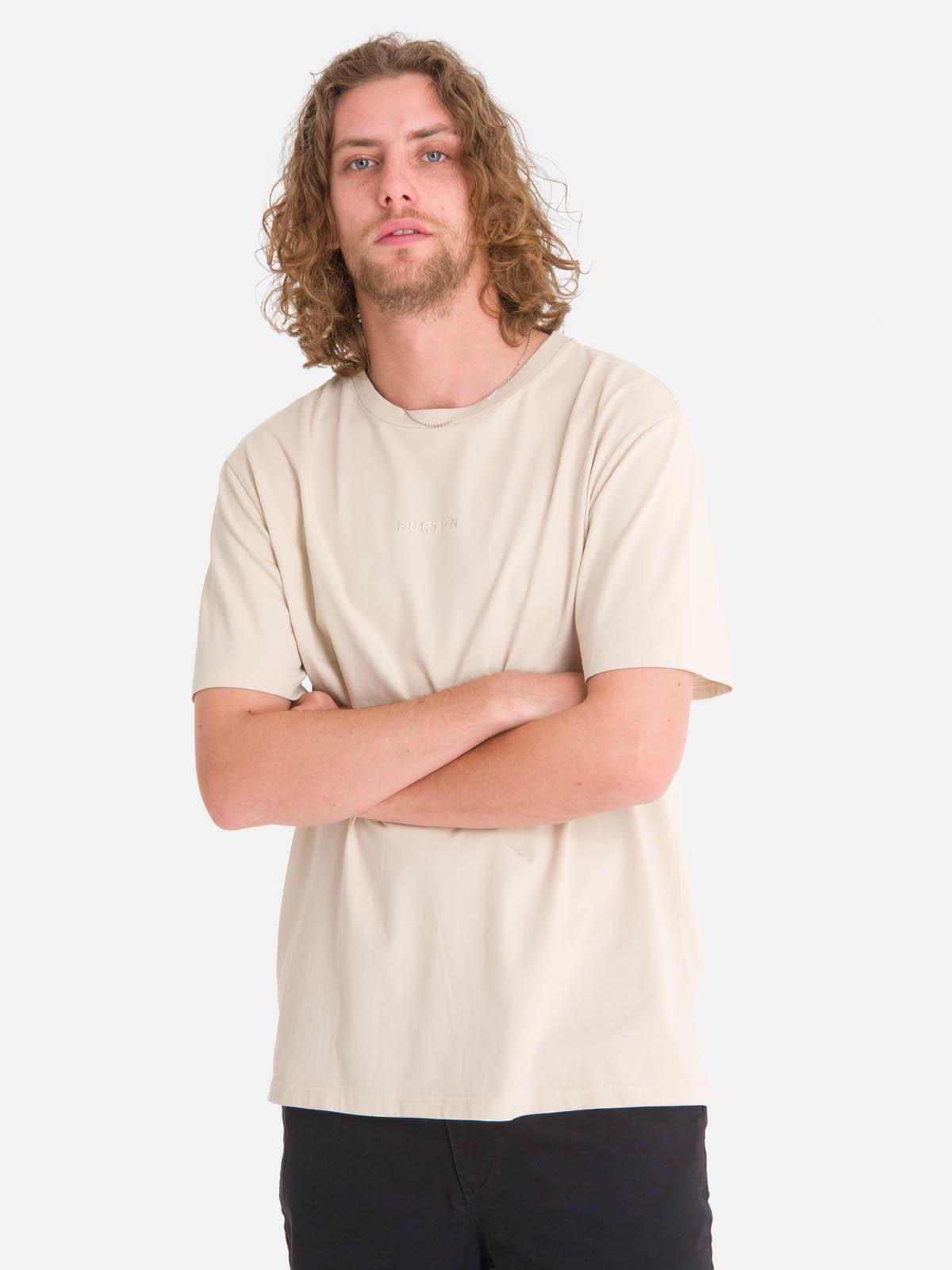 Polera m/c Hombre Essential Beige-0