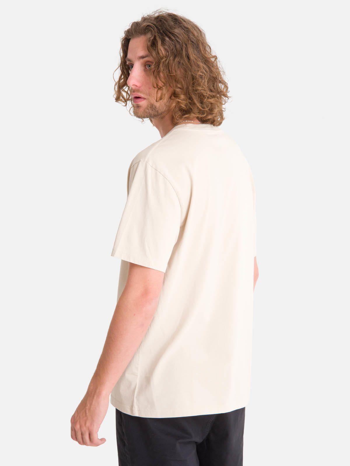 Polera m/c Hombre Essential Beige-1