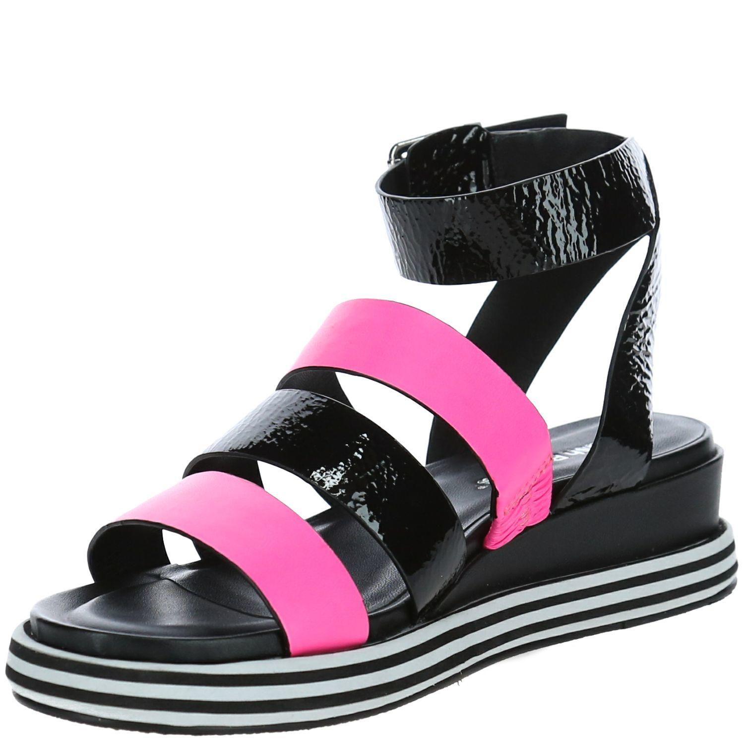 Sandalia Cuero Conca Negro-3