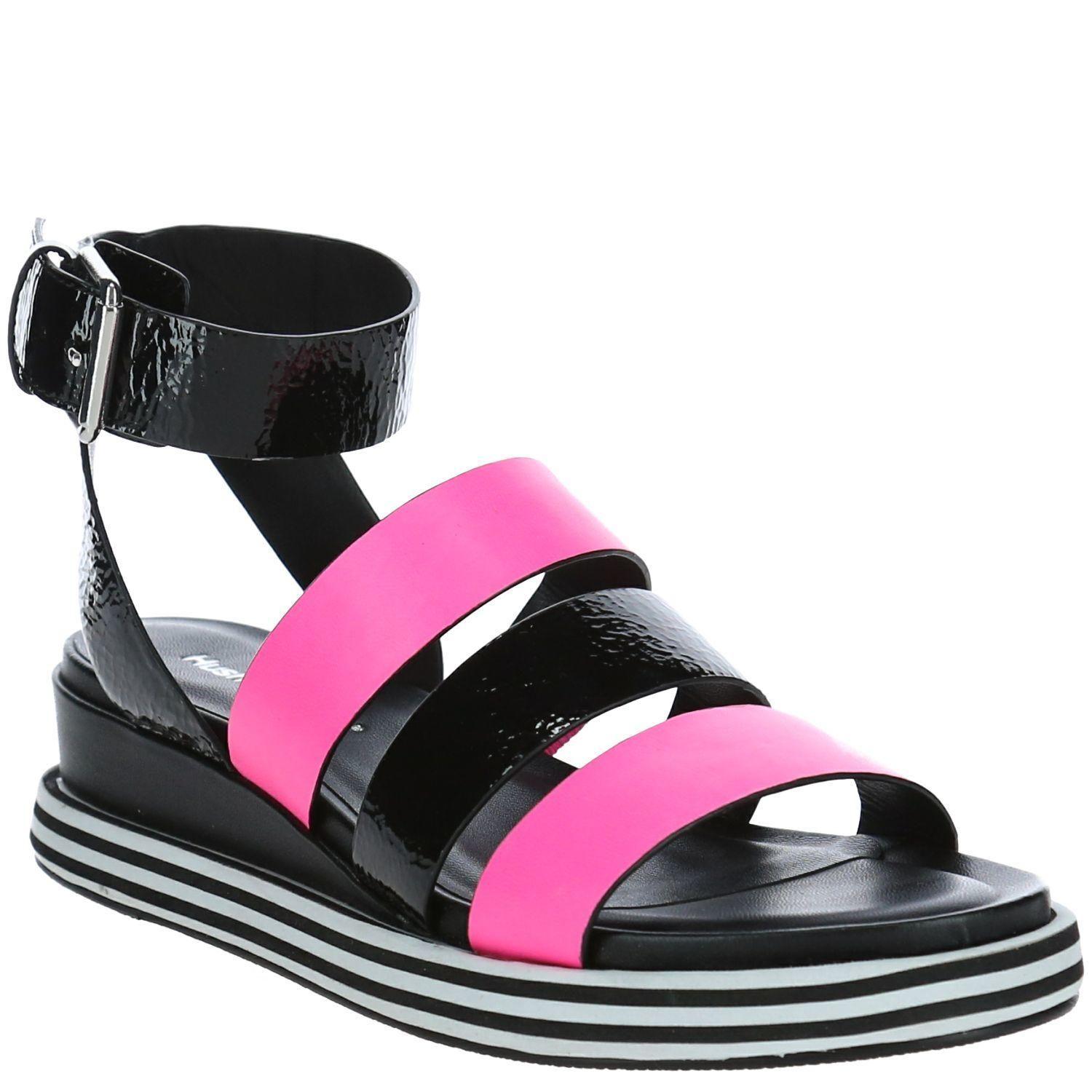 Sandalia Cuero Conca Negro-0