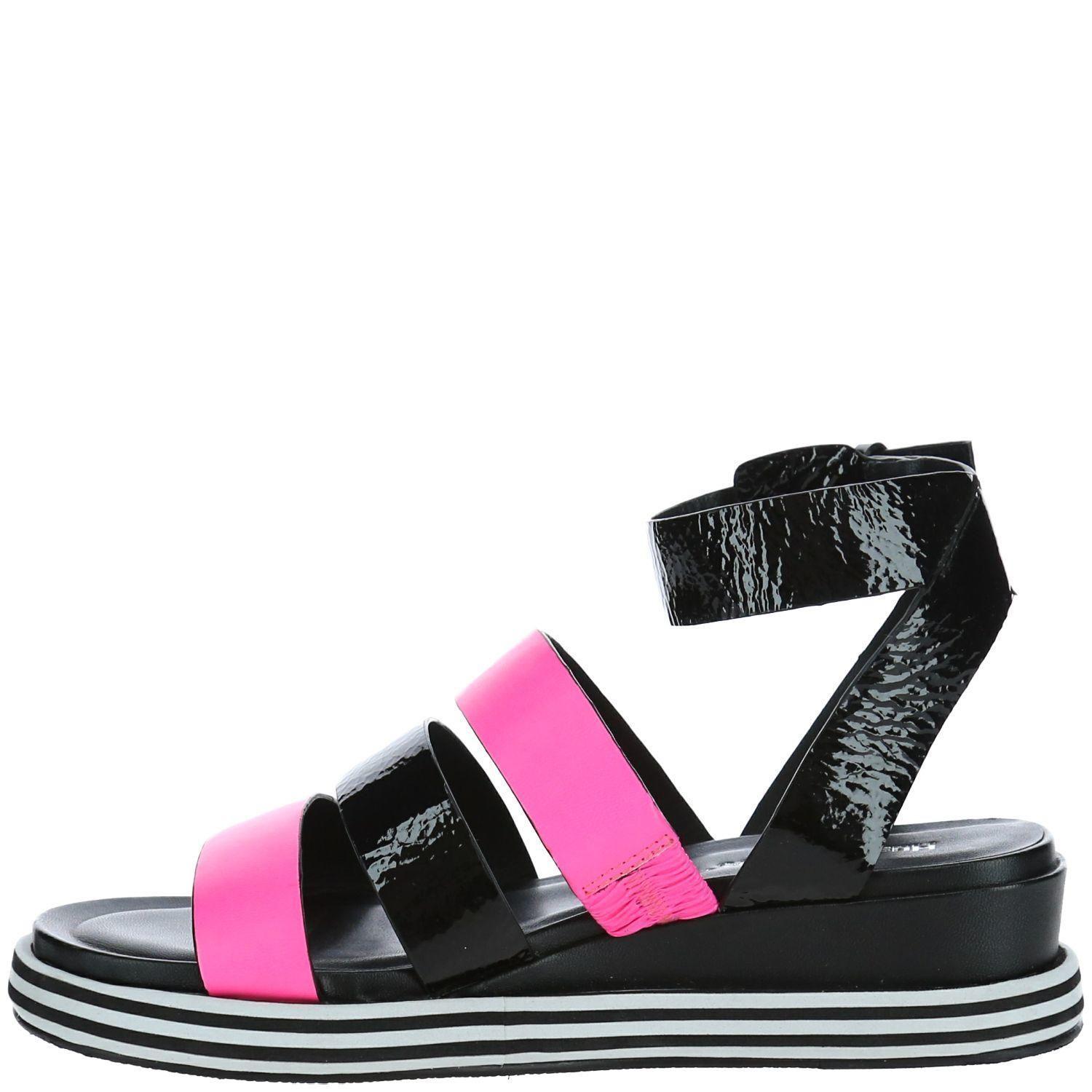 Sandalia Cuero Conca Negro-4