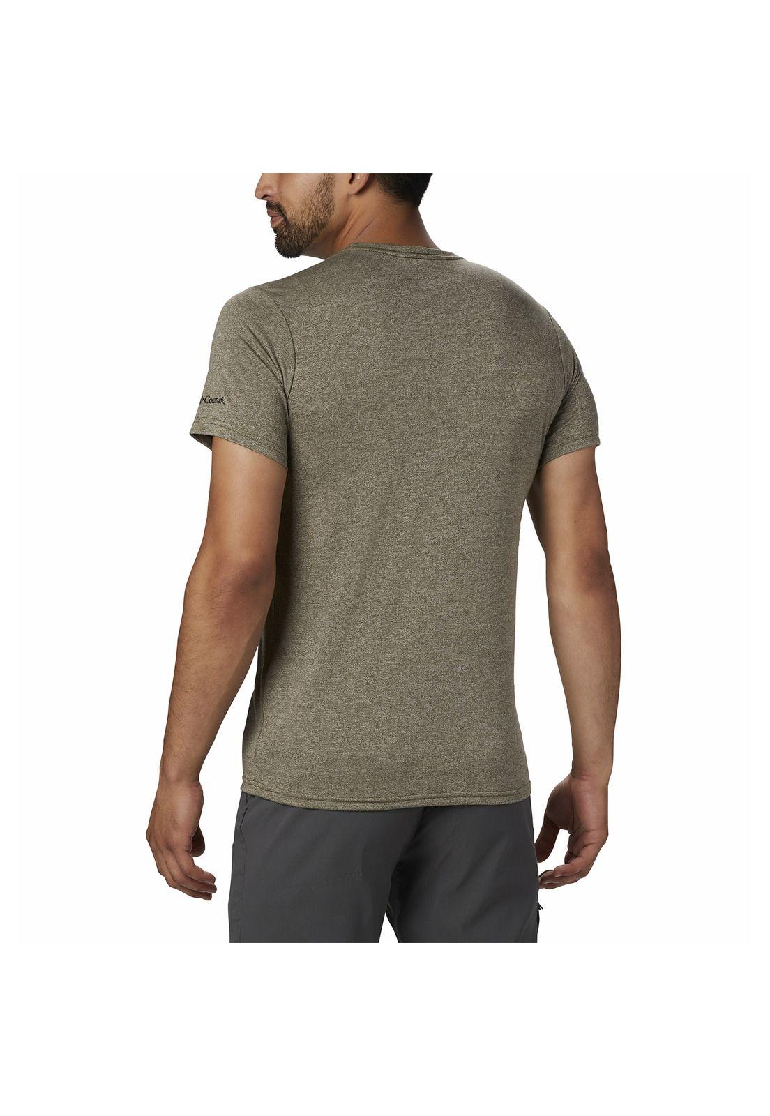 Polera M/C Hombre Terra Vale Ii Ss Tee Polyester Verde-1