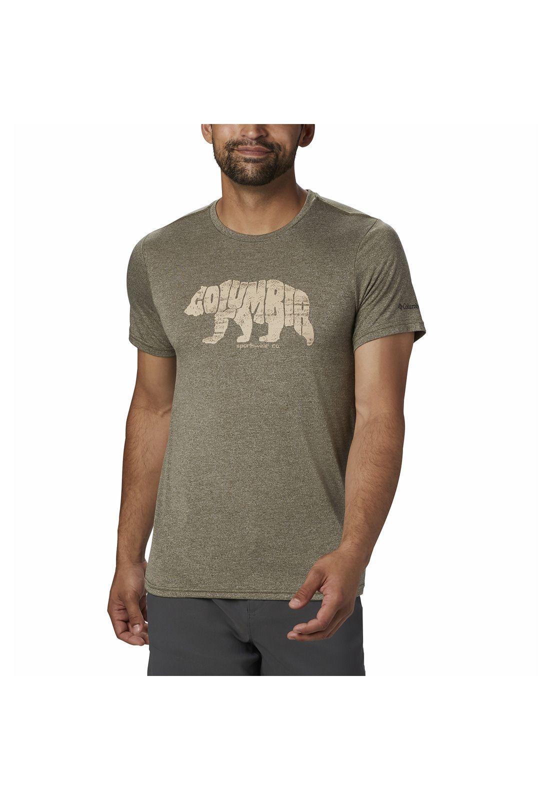 Polera M/C Hombre Terra Vale Ii Ss Tee Polyester Verde-2