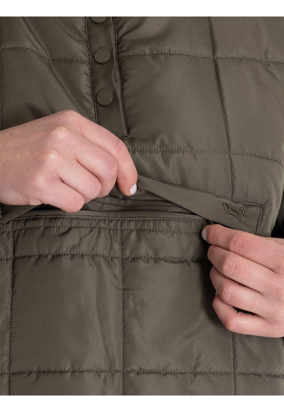 Chaqueta Thermore Verde Otto Mujer -6