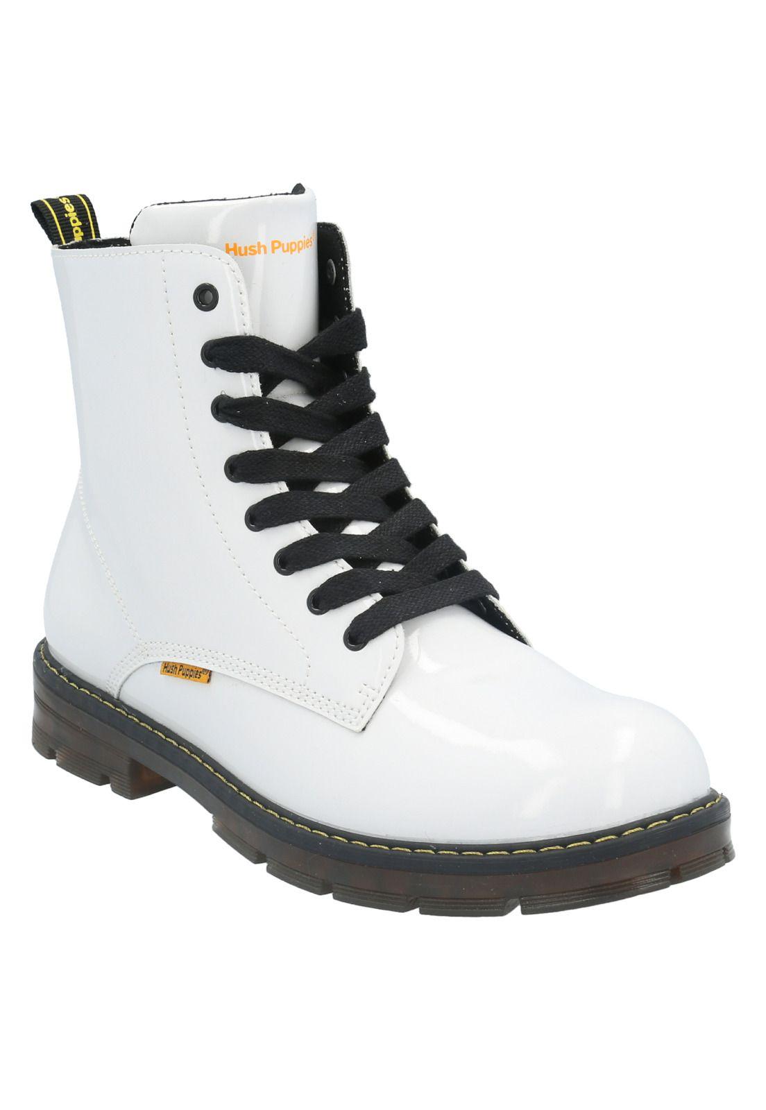 Botin Cuero Mujer Nova Blanco-0