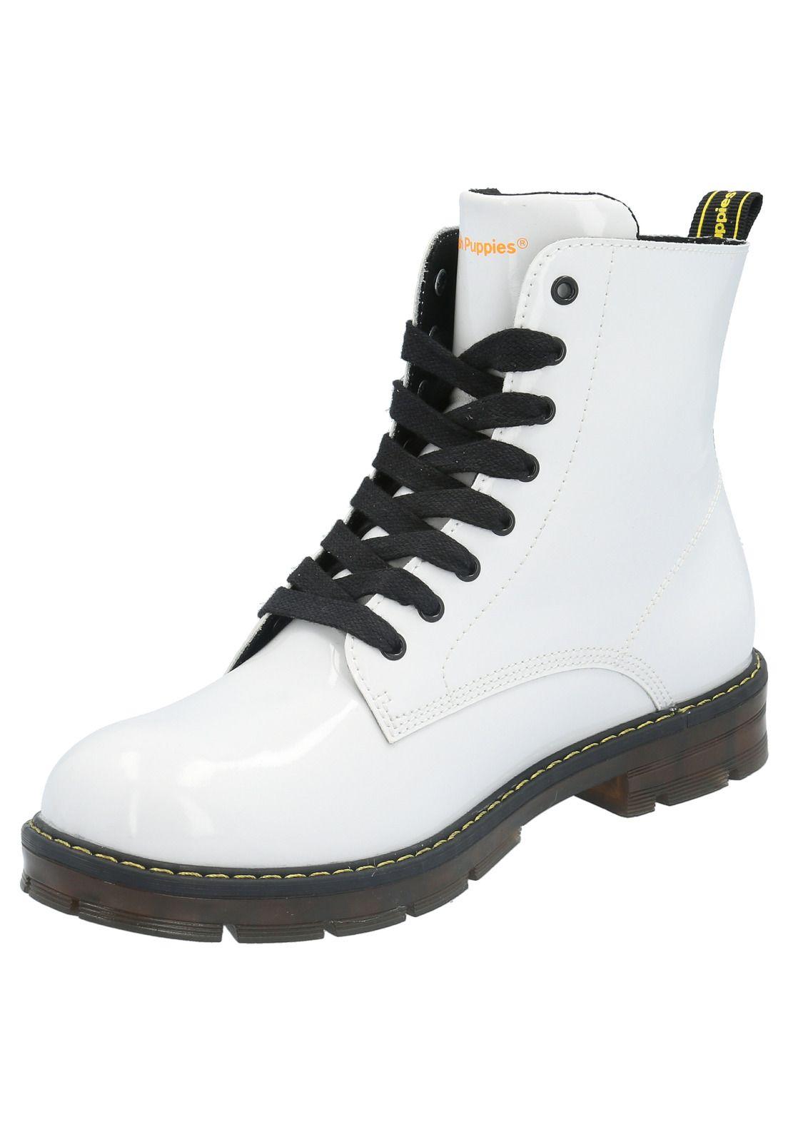 Botin Cuero Mujer Nova Blanco-3