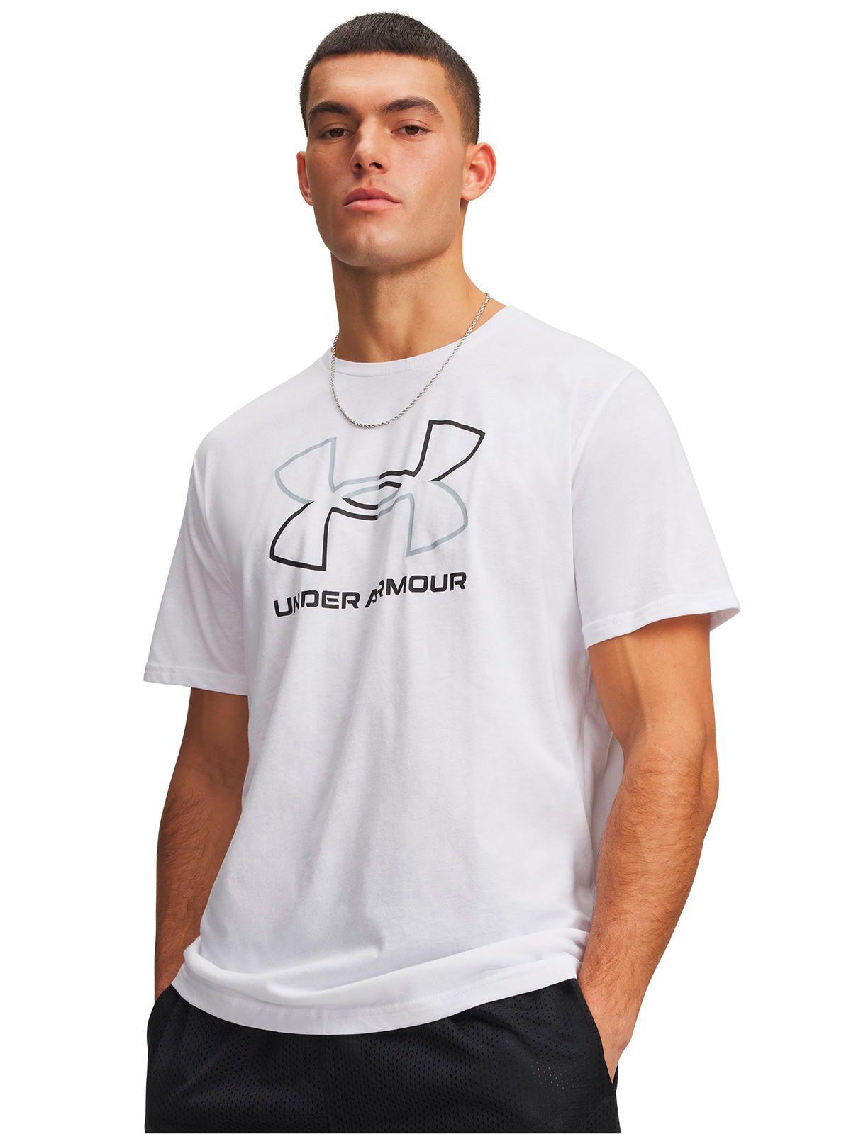 Polera manga corta Foundation blanco Hombre-3