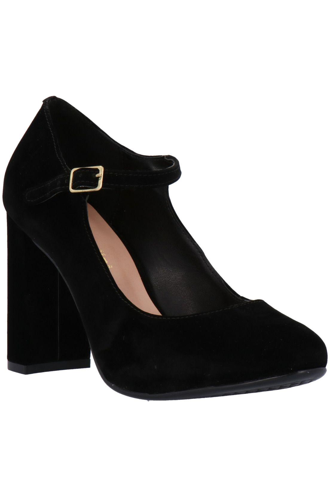 Zapato Alma Gamuza Negro-0