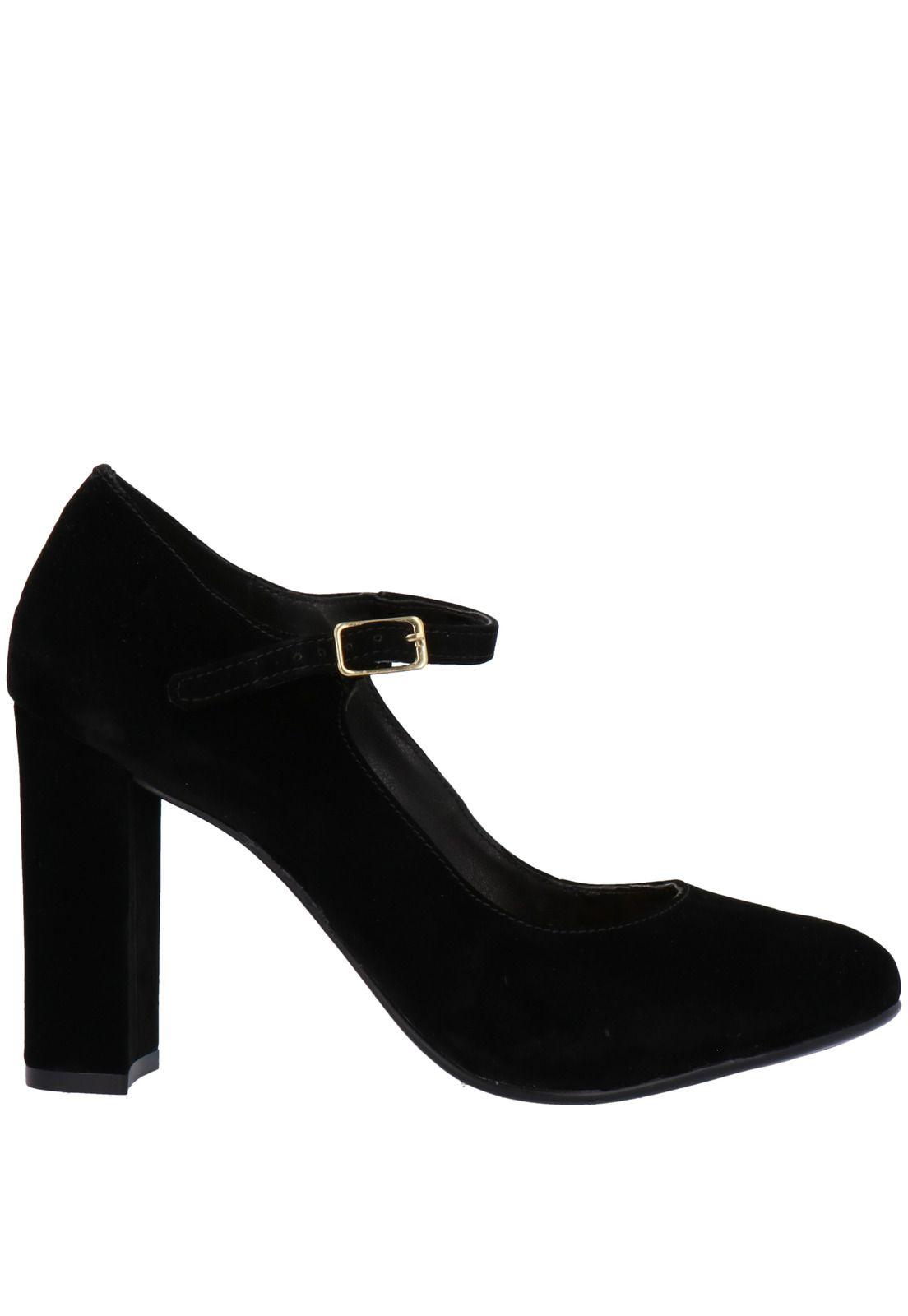 Zapato Alma Gamuza Negro-1