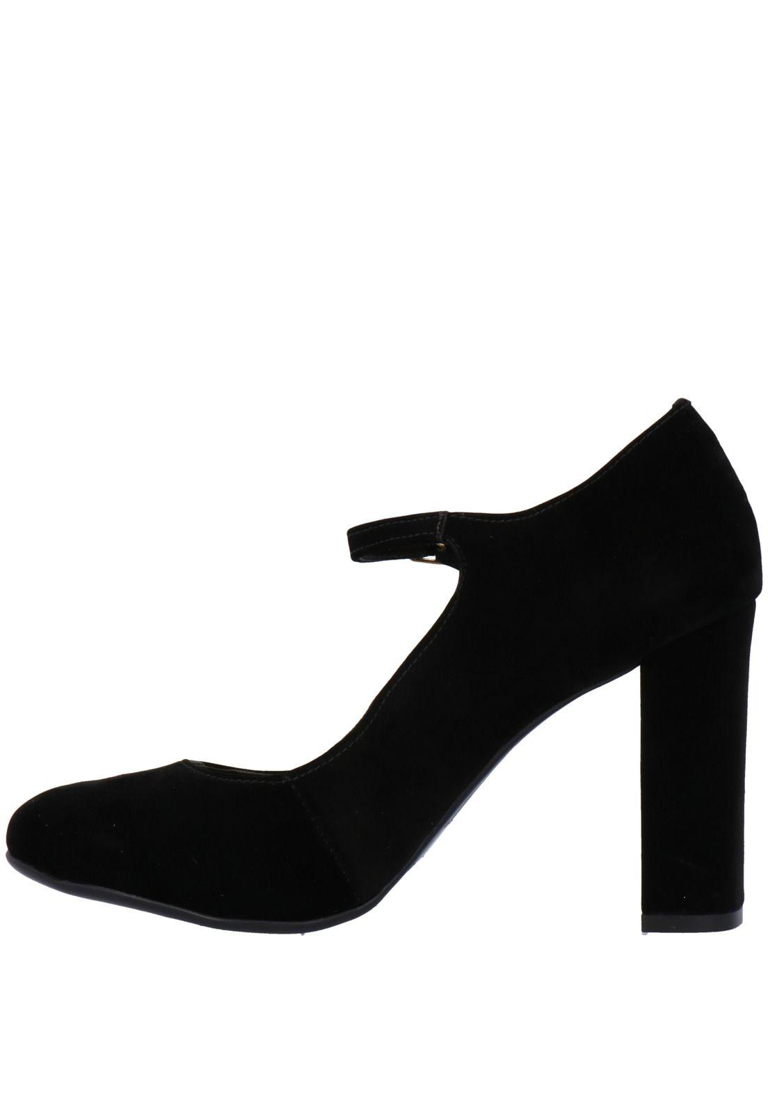 Zapato Alma Gamuza Negro-4