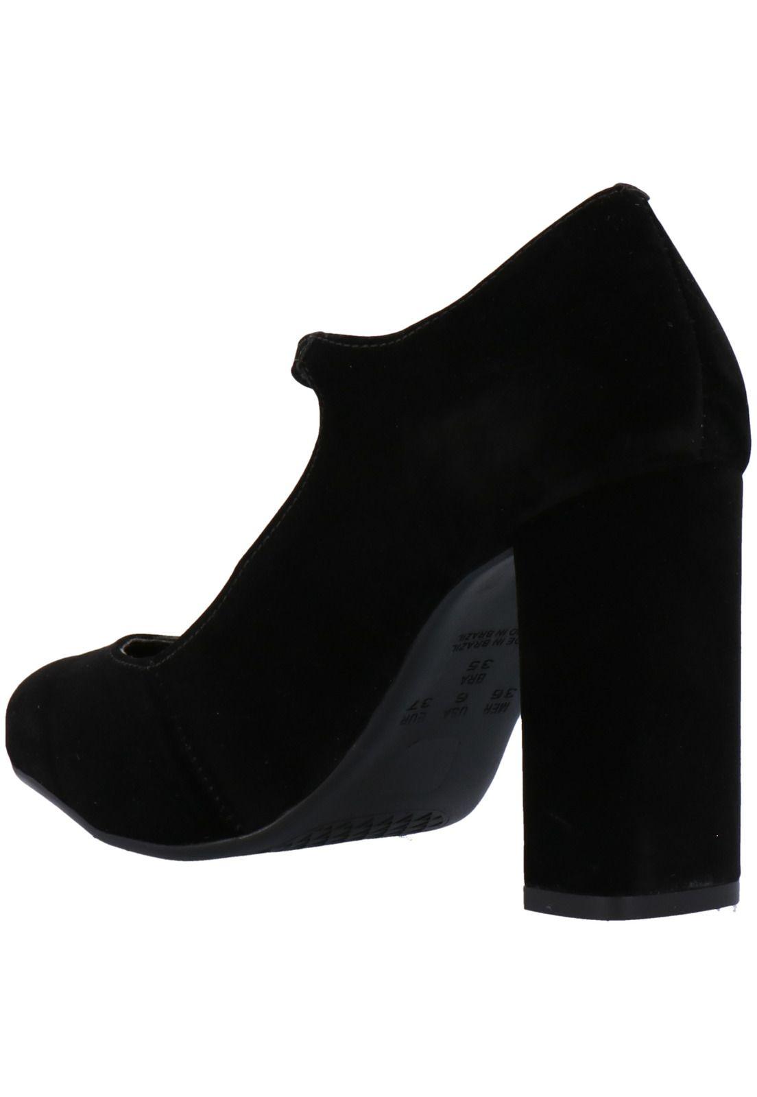 Zapato Alma Gamuza Negro-5