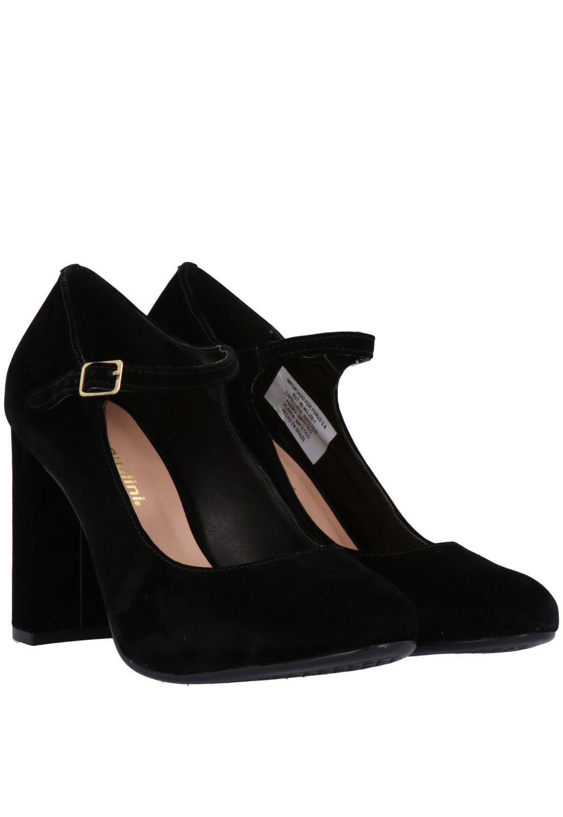 Zapato Alma Gamuza Negro-7