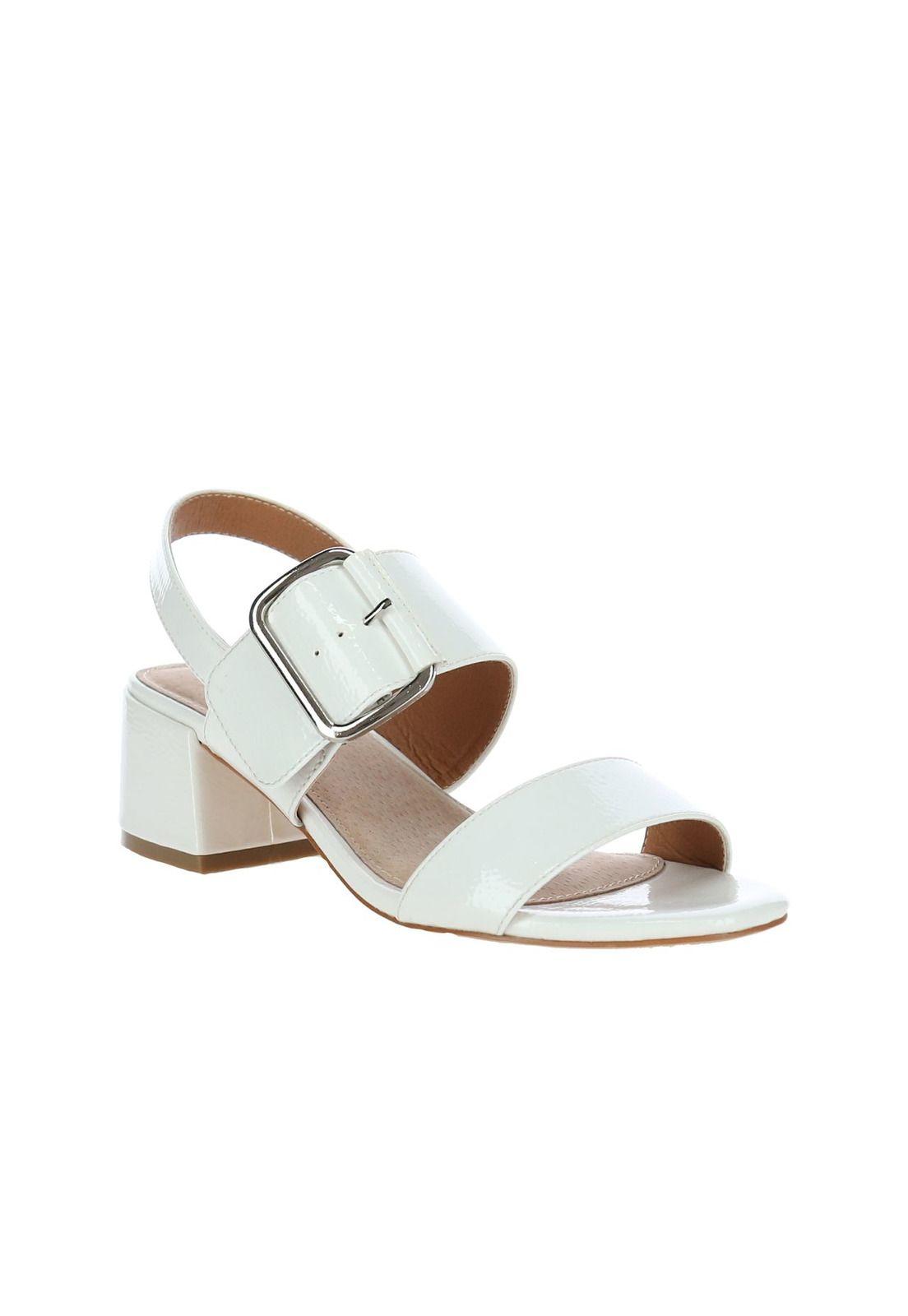 Sandalia Mujer Slinky Blanco-1
