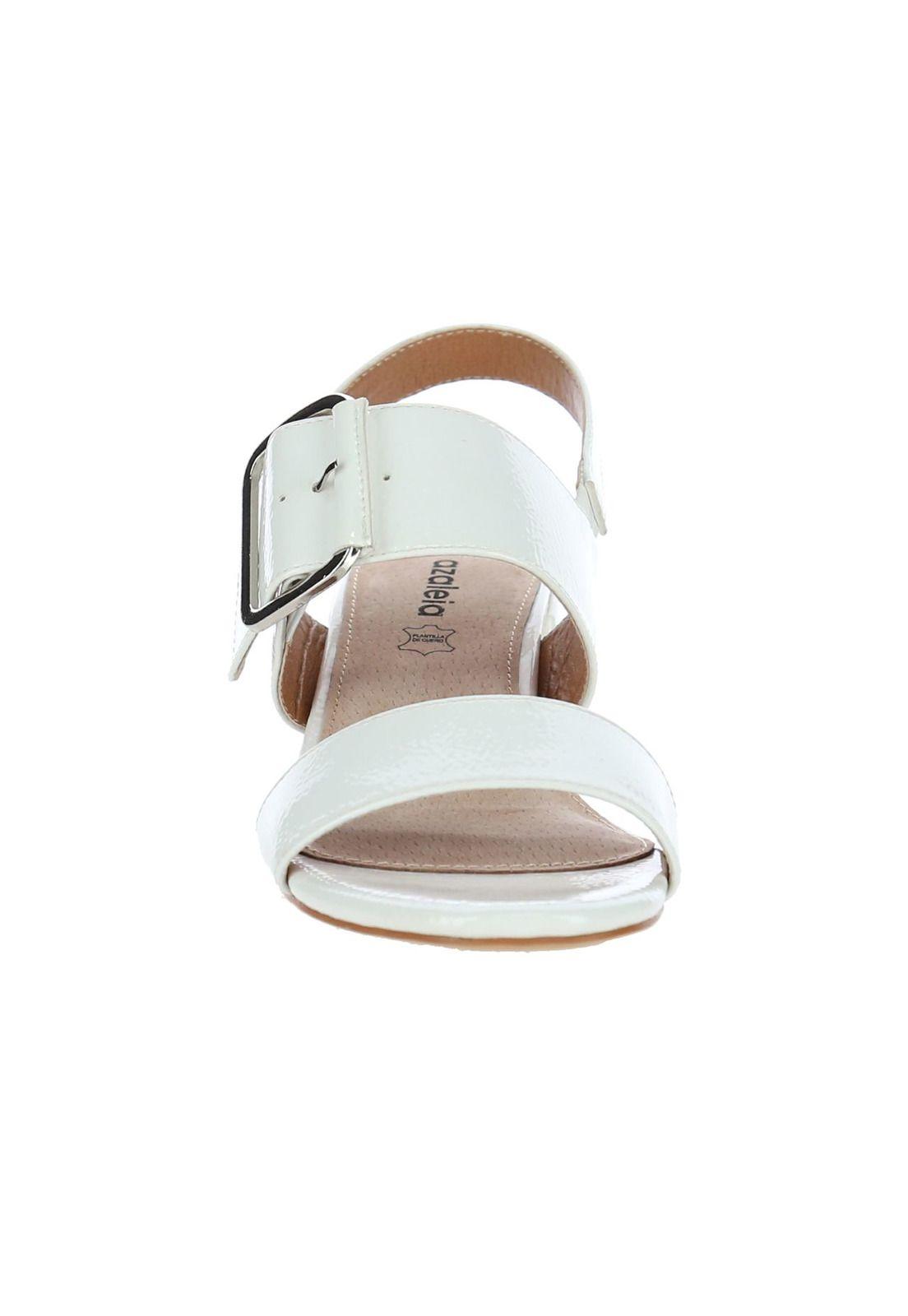 Sandalia Mujer Slinky Blanco-2