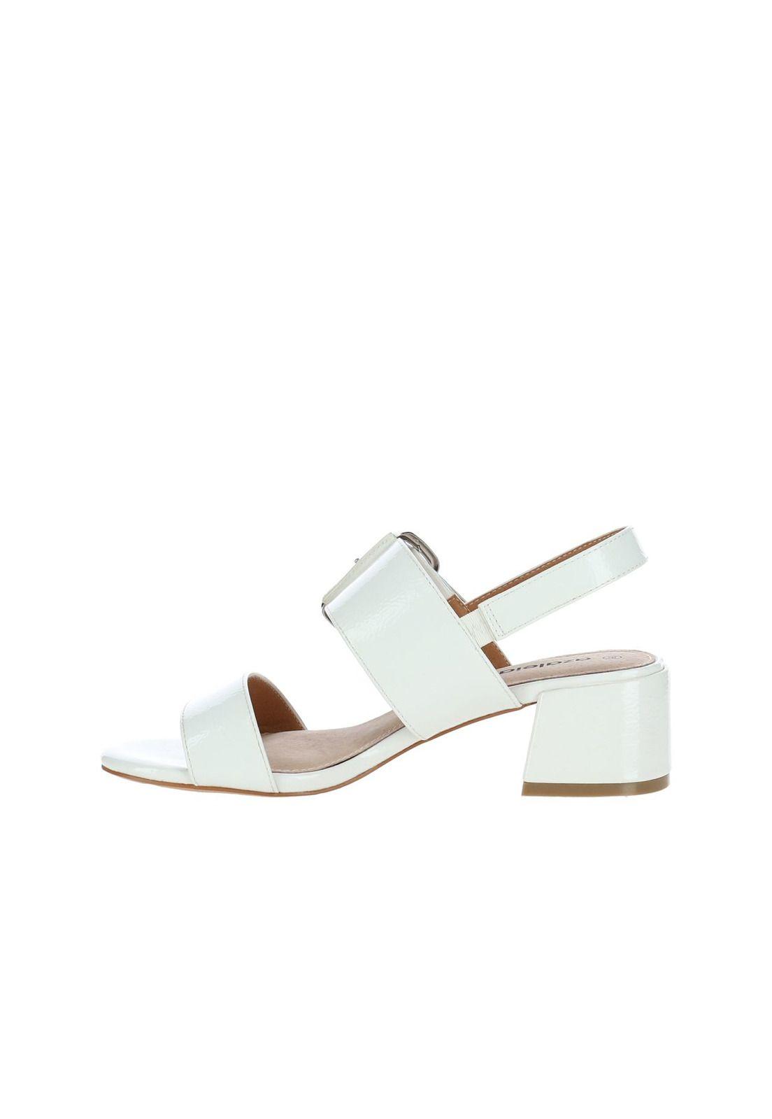 Sandalia Mujer Slinky Blanco-4