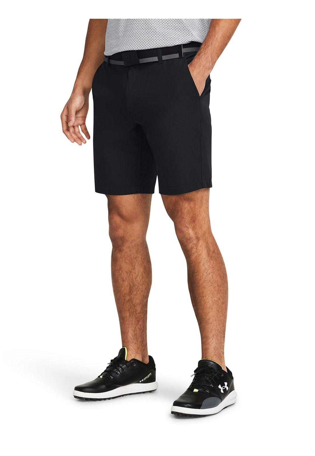 Short Ua Drive Tapered Negro Para Hombre-3