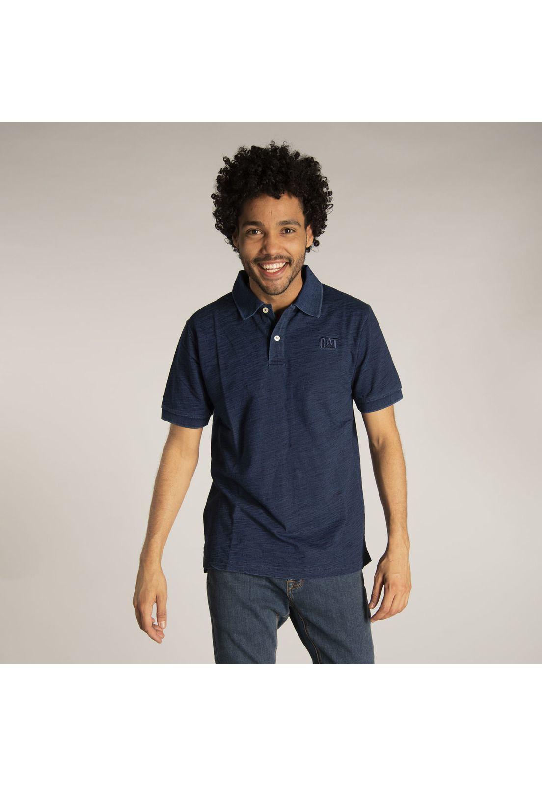 Polera Polo Hombre Foundation Indigo Po Azul-0