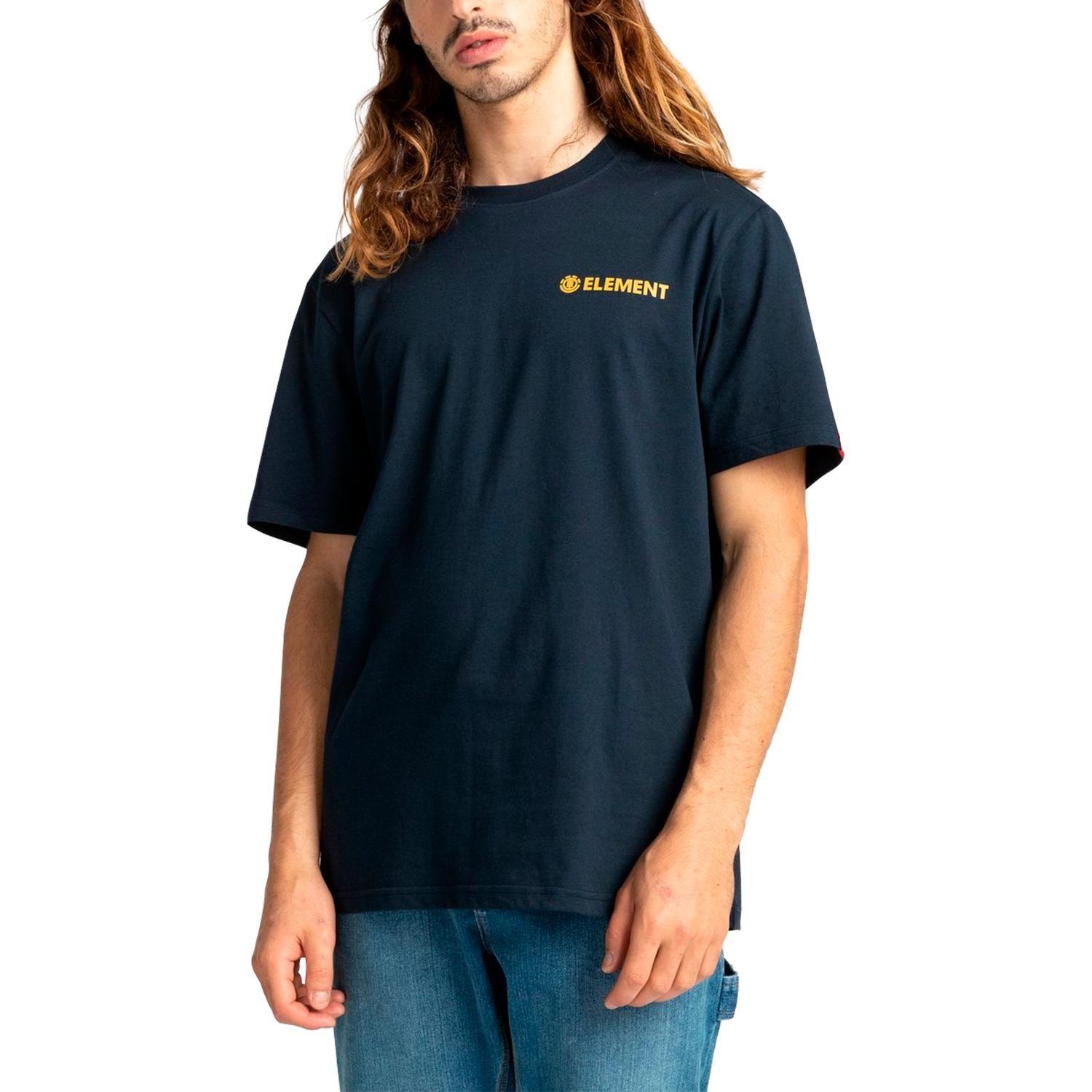 Polera M/C Hombre Blazin Chest Negro-0