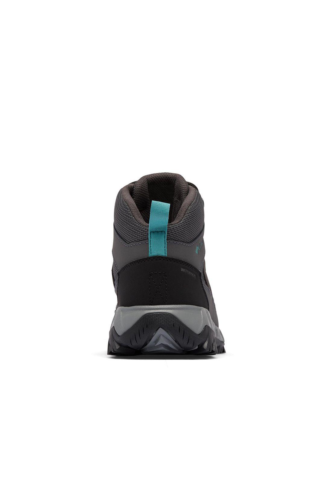 Botín Mujer Strata Trail Mid Waterproof Gris-5
