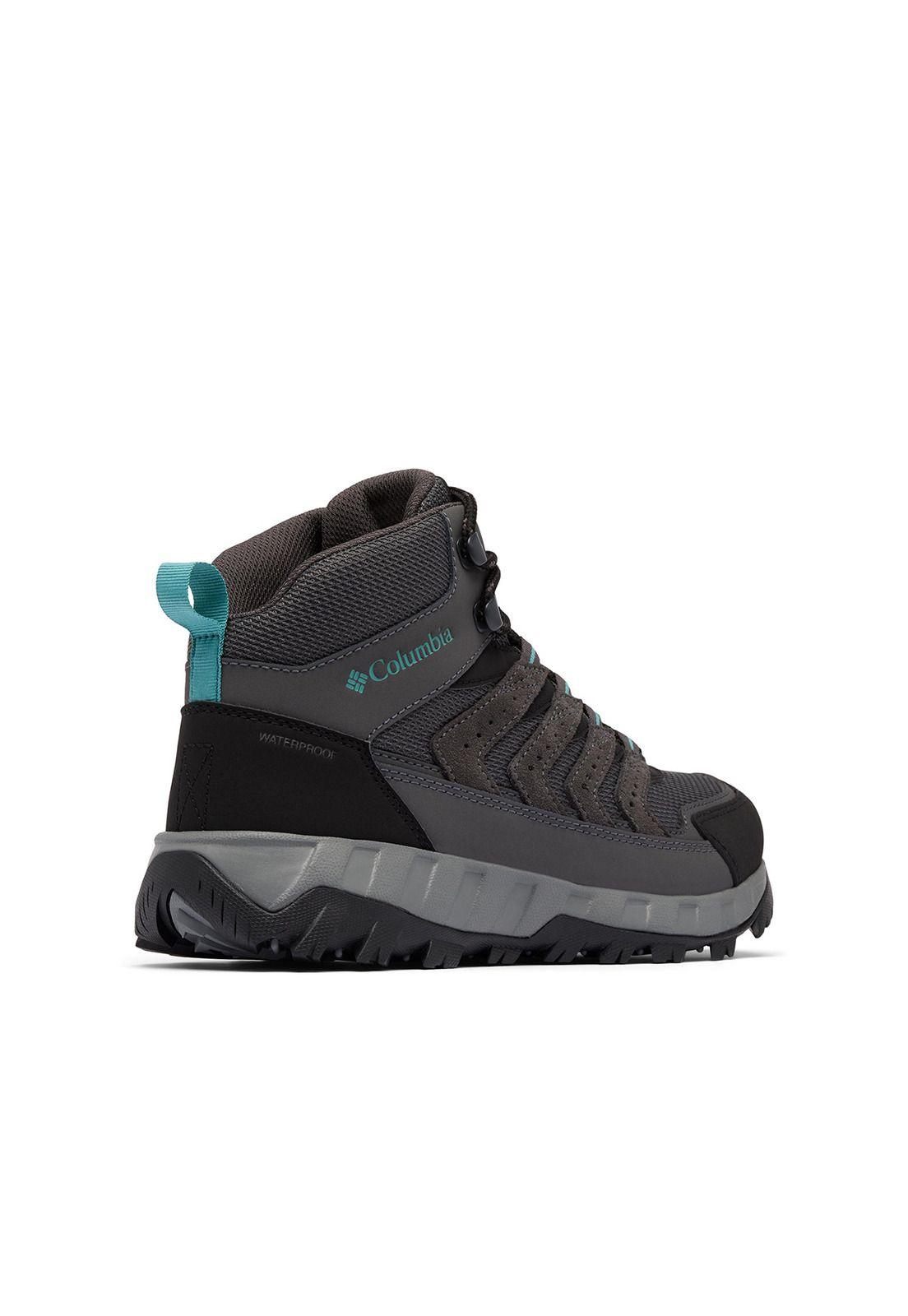 Botín Mujer Strata Trail Mid Waterproof Gris-6