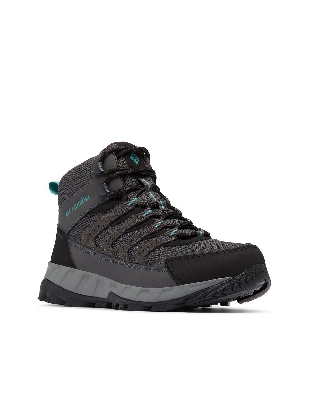 Botín Mujer Strata Trail Mid Waterproof Gris-0