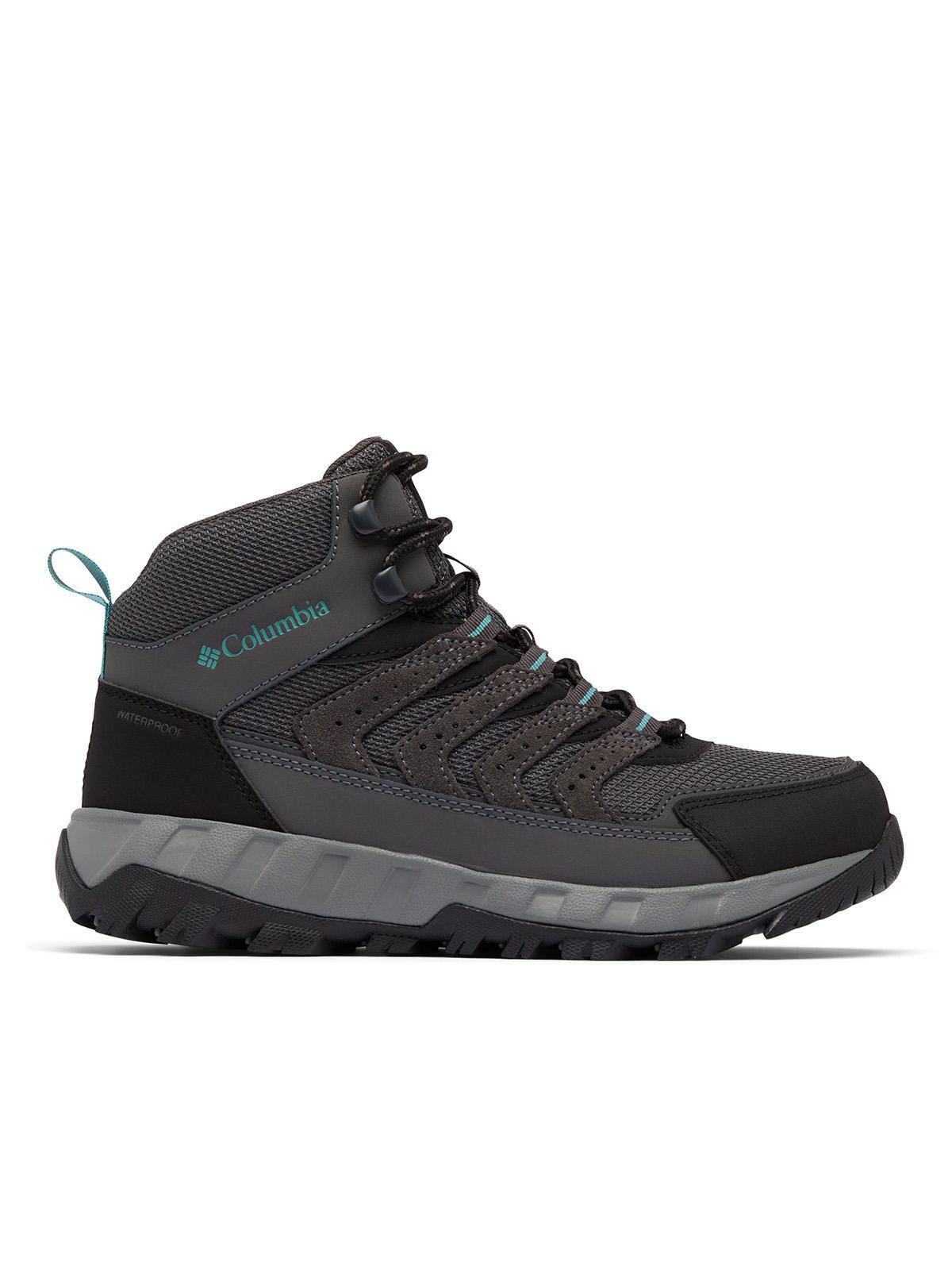 Botín Mujer Strata Trail Mid Waterproof Gris-7