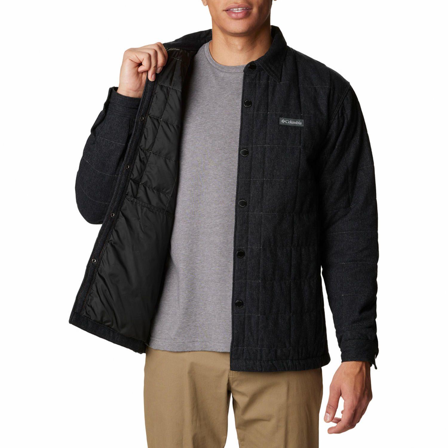 Camisa Hombre Landroamer Quilted Negro-4