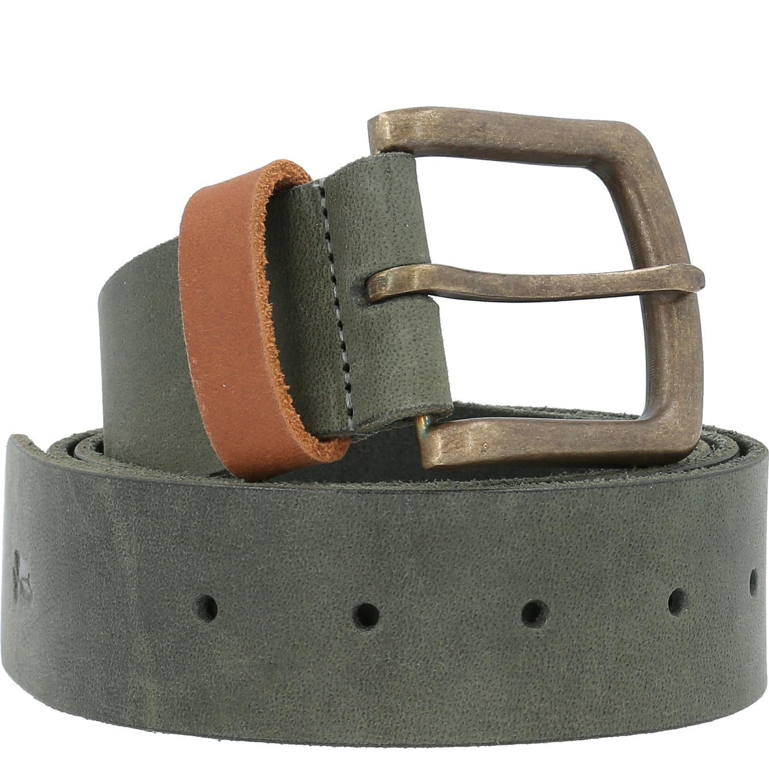 Cinturón Cuero Hombre Rmg Lubeck Verde-0